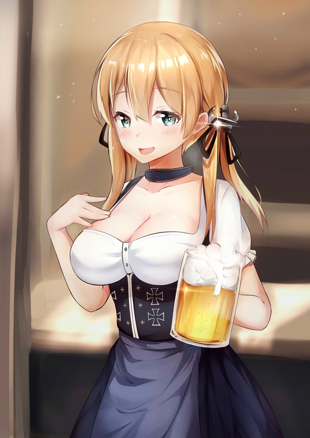 cleavage, kantai_collection, max30788, prinz_eugen_(kancolle)