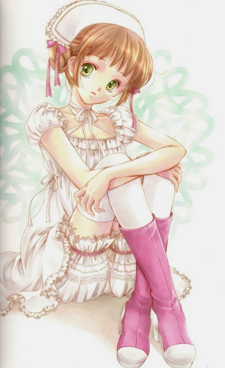 bloomers, lolita_fashion, minakami_kaori, thighhighs