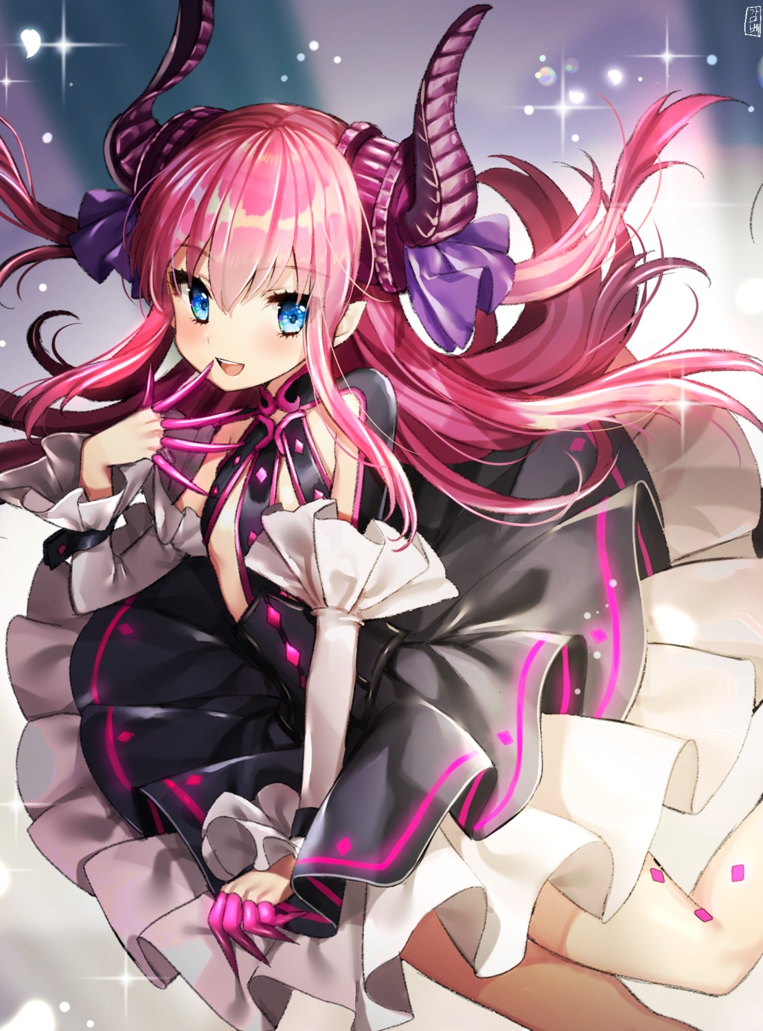 dress, elizabeth_bathory, fate/extra, fate/extra_ccc, fate/grand_order, fate/stay_night, gabe_(seelunto), horns
