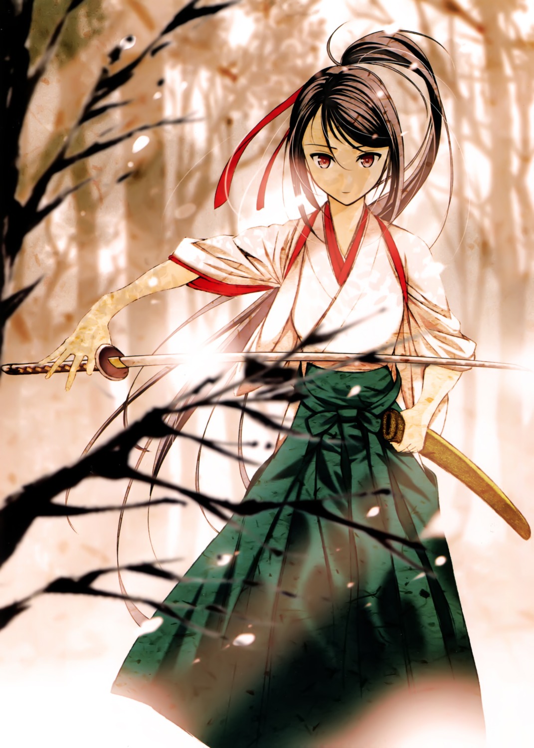 japanese_clothes, komiya_toshimasa, sword