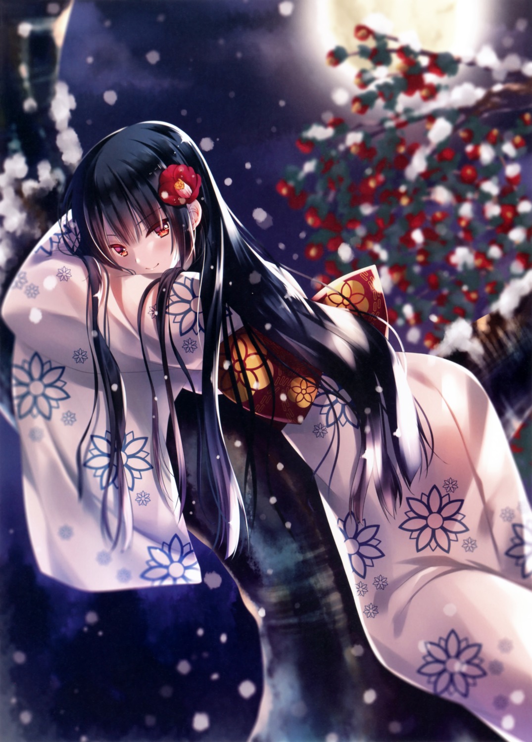 ass, see_through, yukata, zinno