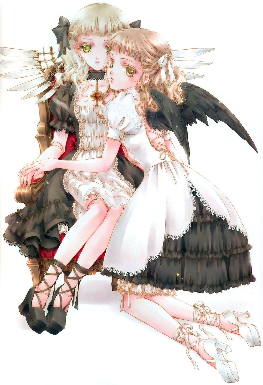 lolita_fashion, minakami_kaori, wings
