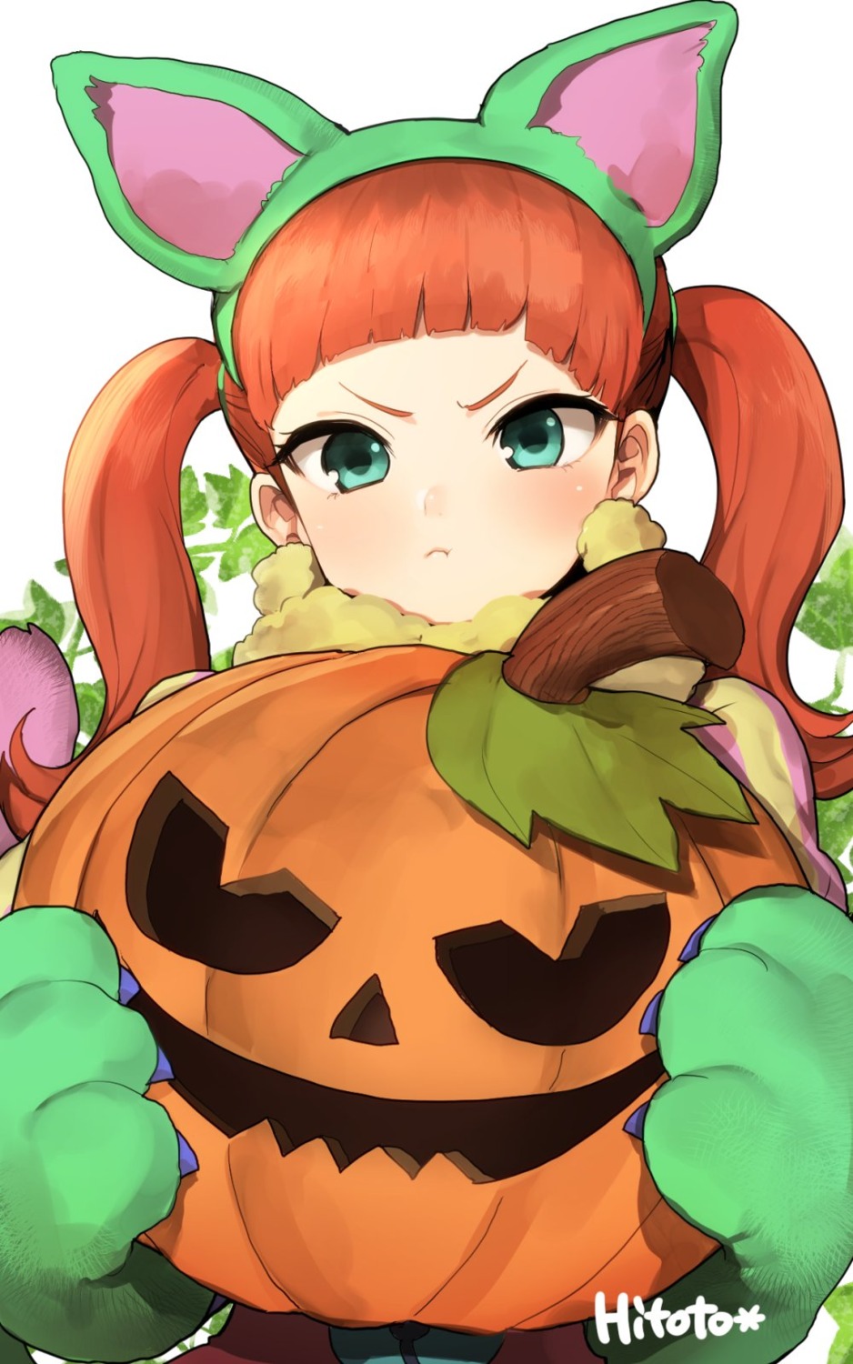 aikatsu!, aikatsu_stars!, animal_ears, halloween, hitoto, saotome_ako
