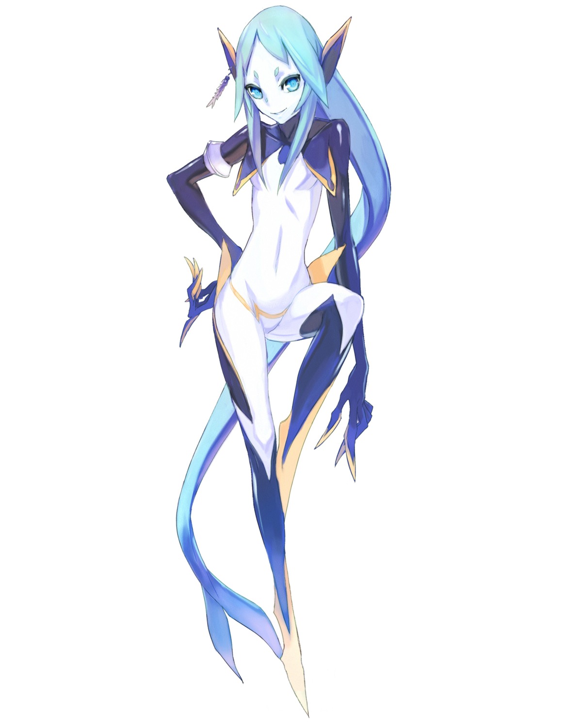aqua_(tales_of), monster_girl, tail, tales_of, tales_of_symphonia, tales_of_symphonia_dawn_of_the_new_world
