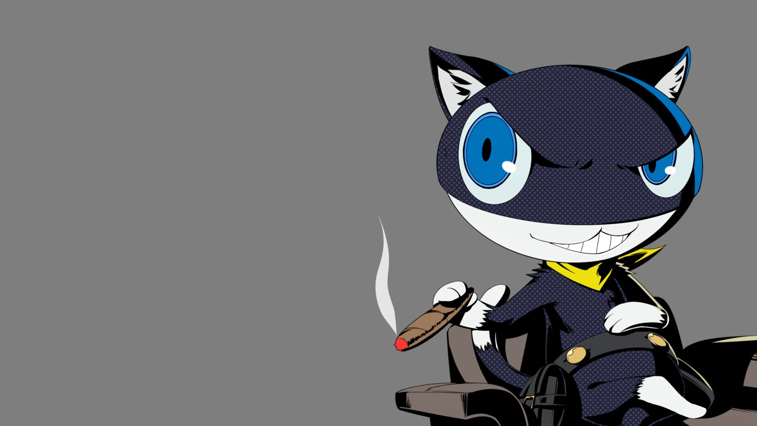 digital_version, morgana_(persona_5), persona_5, soejima_shigenori, transparent_png