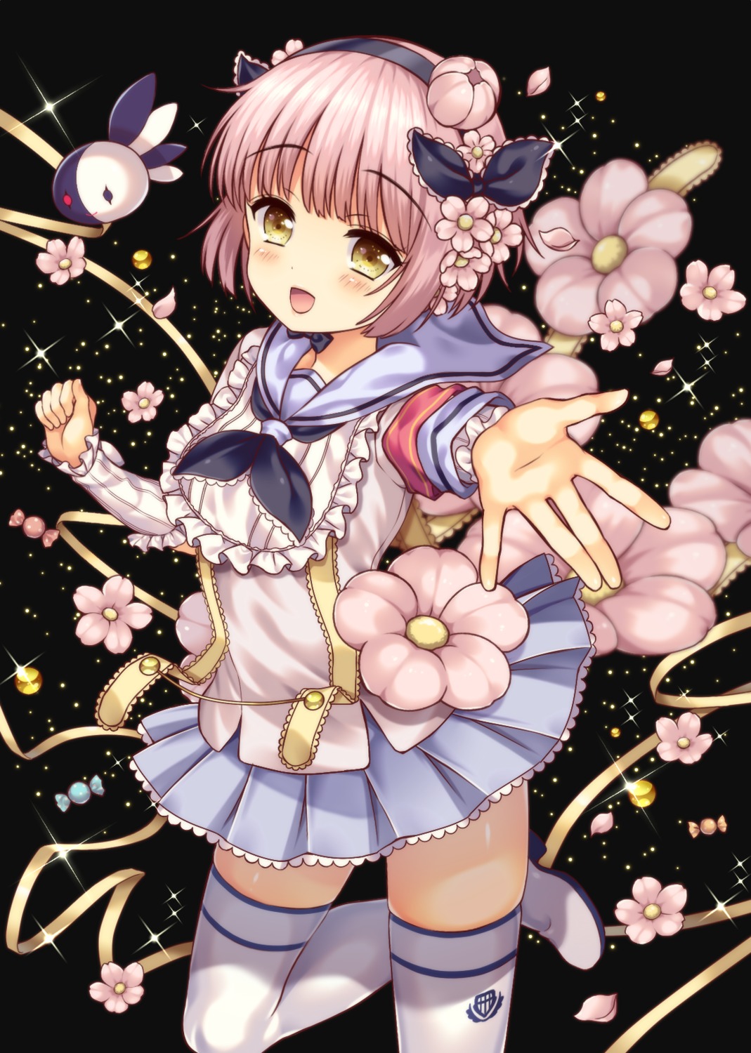 fav, heels, himekawa_koyuki, lyric, mahou_shoujo_ikusei_keikaku, seifuku, thighhighs