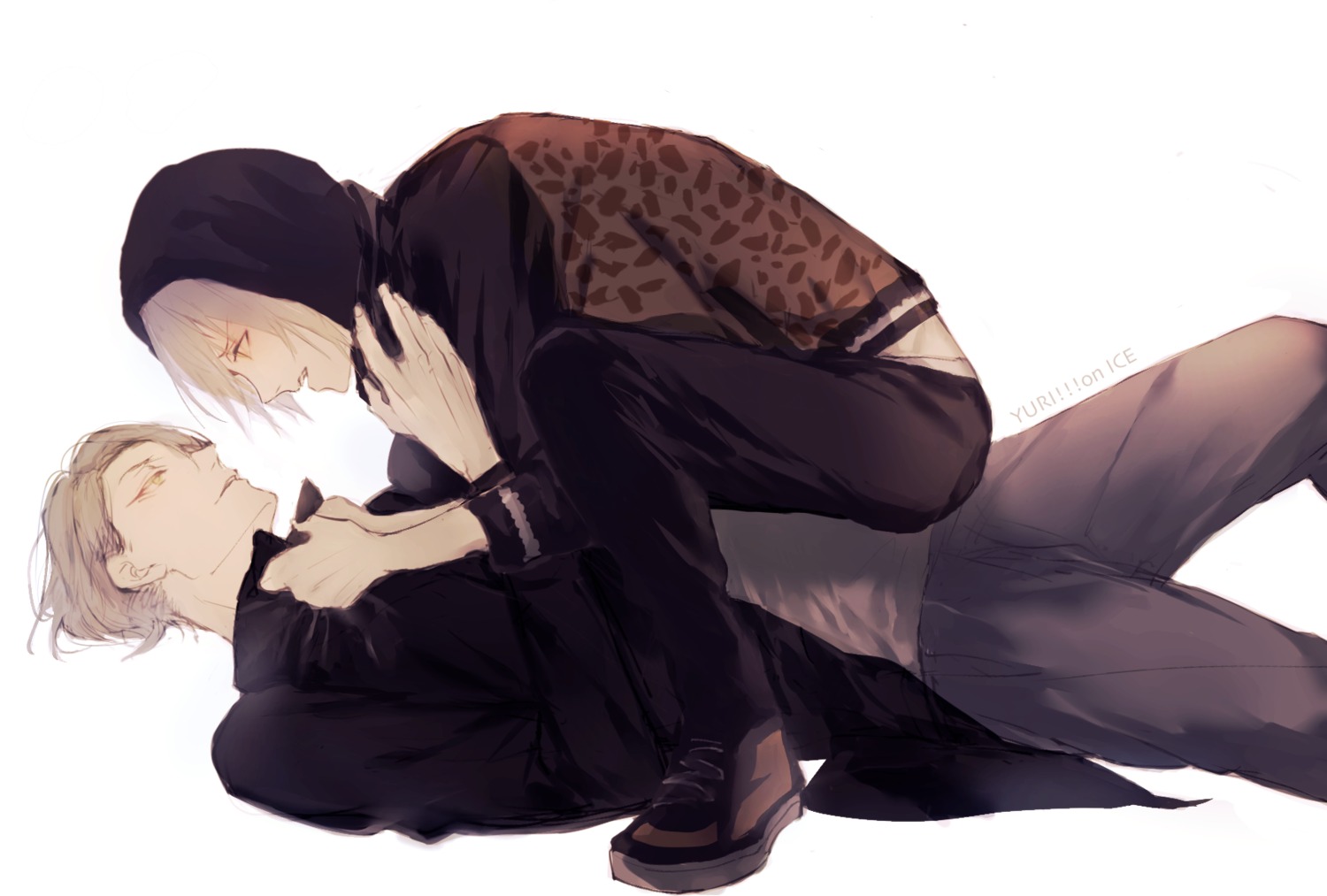 bambino, male, victor_nikiforov, yaoi, yuri!!!_on_ice, yuri_plisetsky