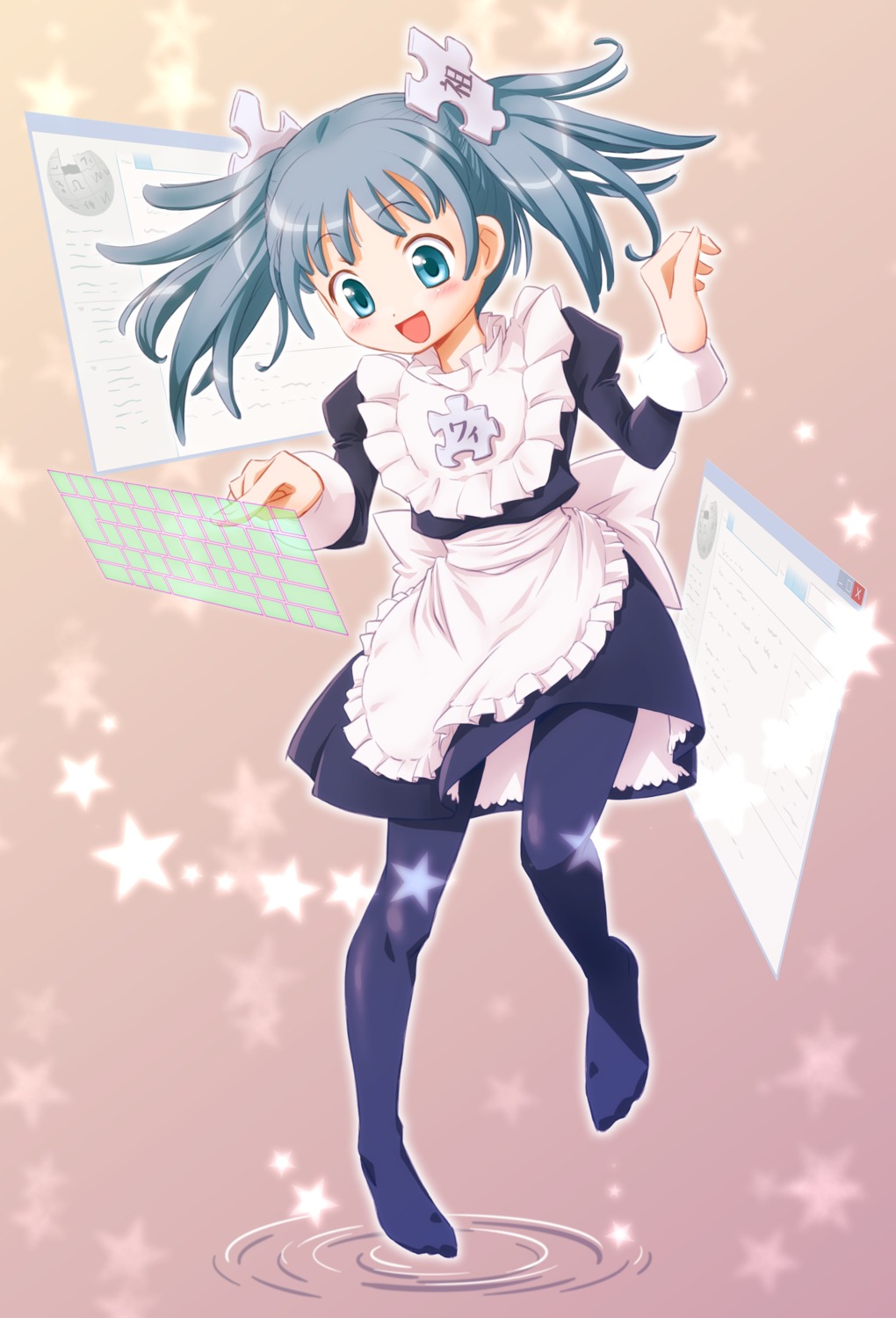 cpro, maid, pantyhose, wikipe-tan, wikipedia