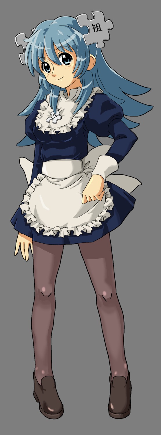 maid, pantyhose, transparent_png, wikipe-tan, wikipedia