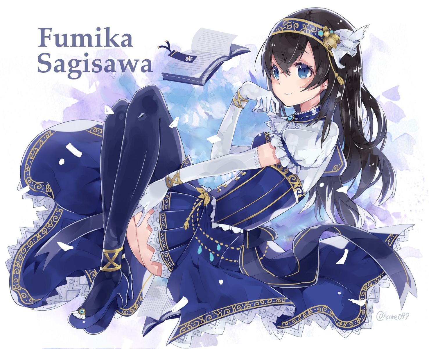 heels, kyou_hotaru, sagisawa_fumika, the_idolm@ster, the_idolm@ster_cinderella_girls, thighhighs
