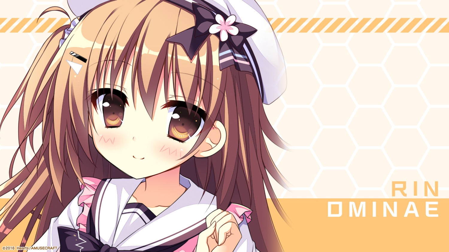 hearts, natsuiro_kokoro_log, ominae_rin, seifuku, shiromochi_sakura, wallpaper