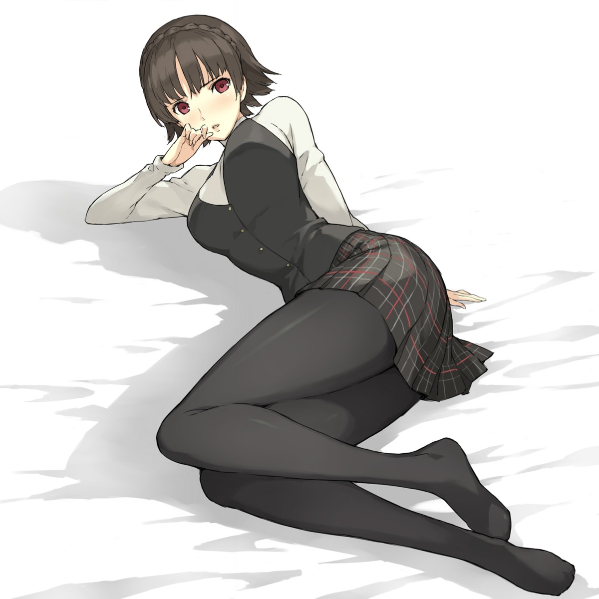 morisawa_haruyuki, niijima_makoto, pantyhose, persona_5