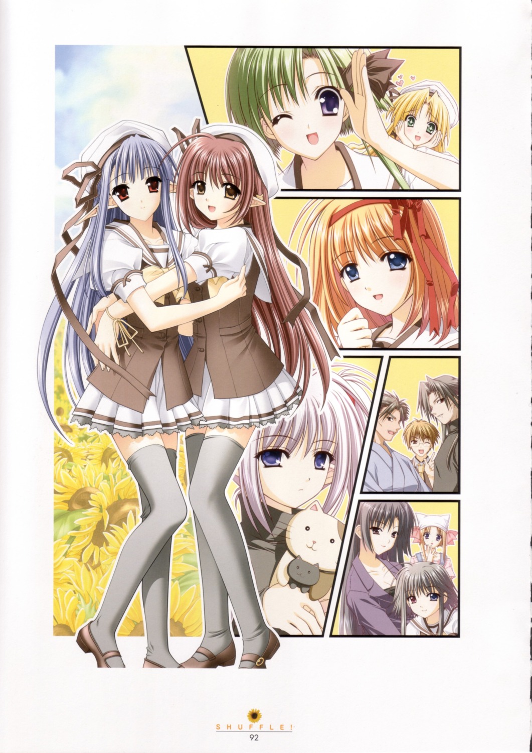benibara_nadeshiko, eustoma, forbesii, fuyou_kaede, kareha, lisianthus, mayumi_thyme, midoriba_itsuki