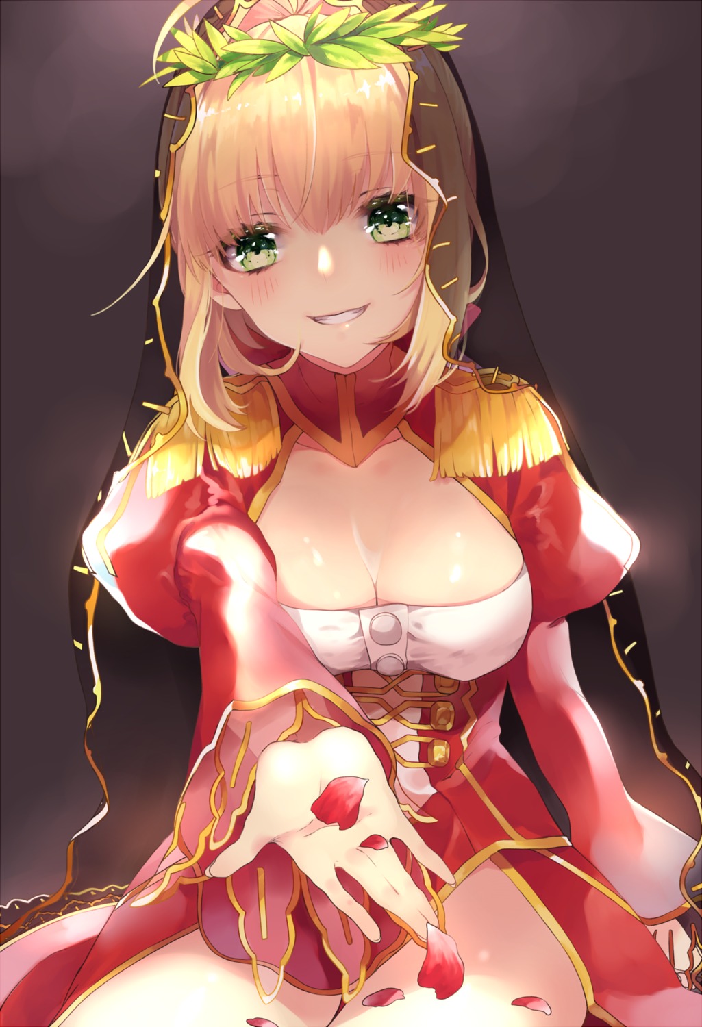 cleavage, dress, fate/extra, fate/grand_order, fate/stay_night, ichinosenen, nero_claudius_(fate)