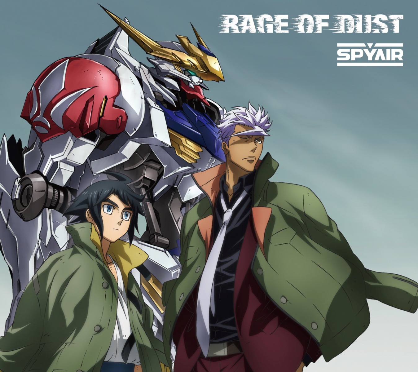 arisawa_hiroshi, chiba_michinori, disc_cover, gundam, gundam_barbatos, gundam_barbatos_lupus, gundam_iron-blooded_orphans, male