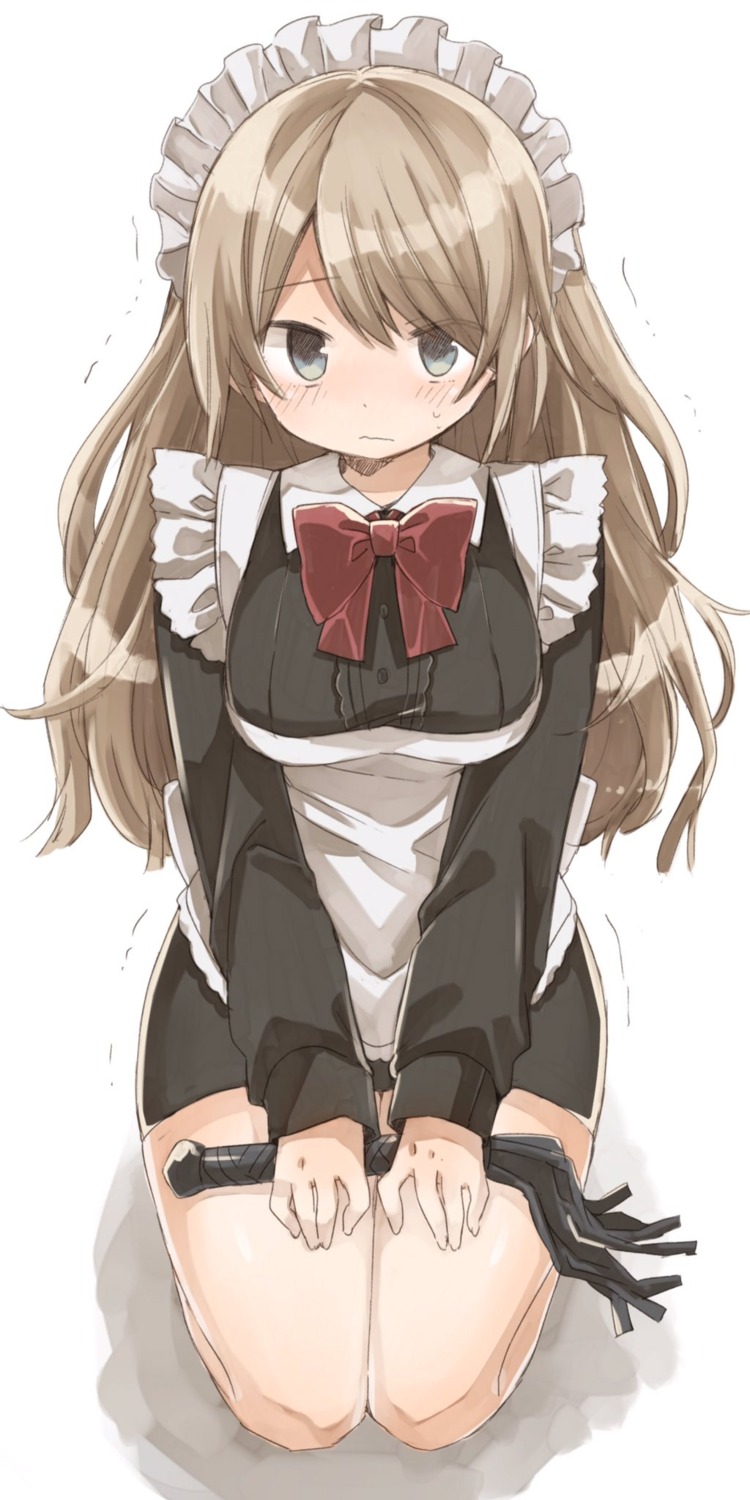 maid, murakami_meishi, weapon