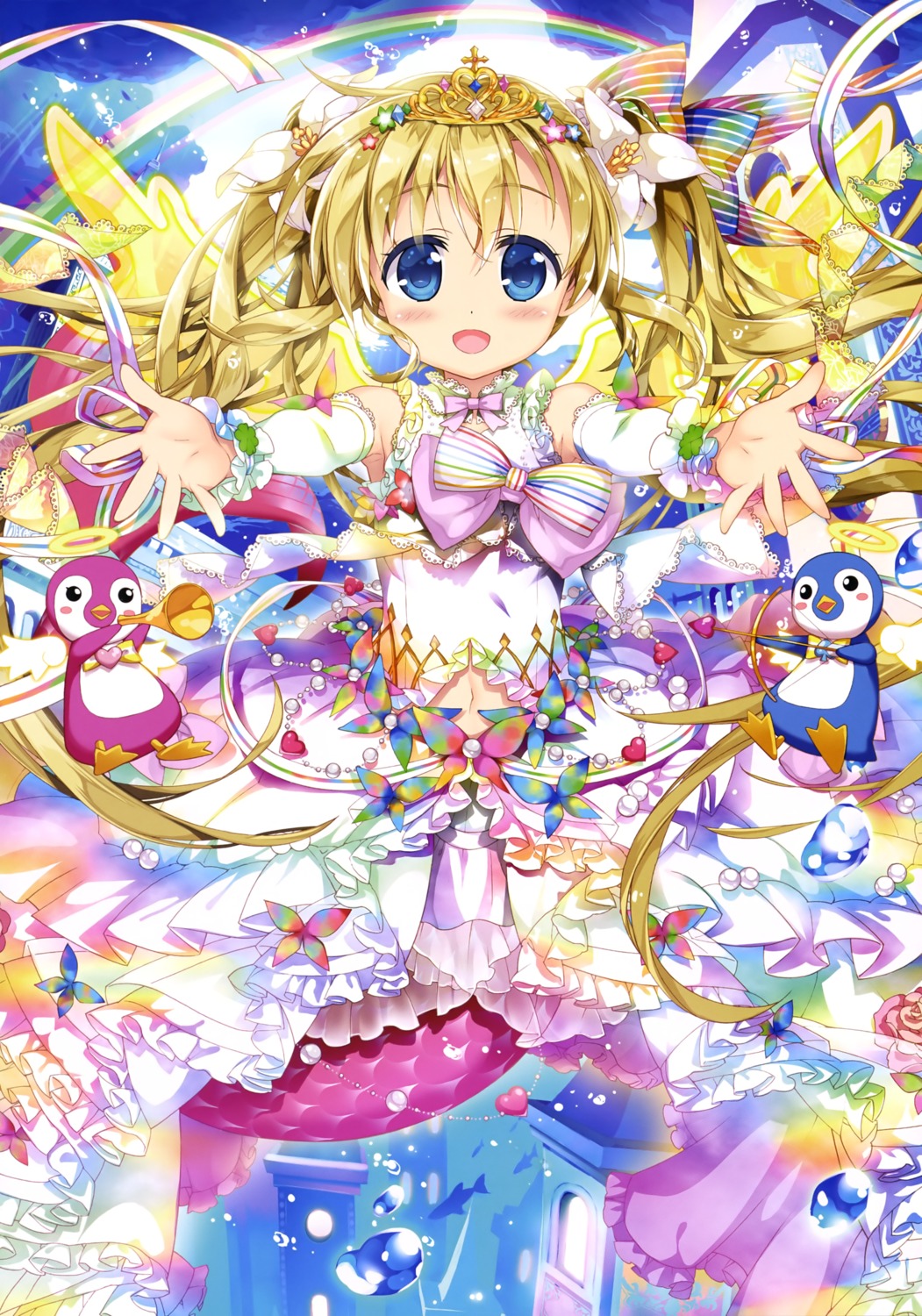 cardfight_vanguard, fujima_takuya, mermaid, monster_girl, tail, wings