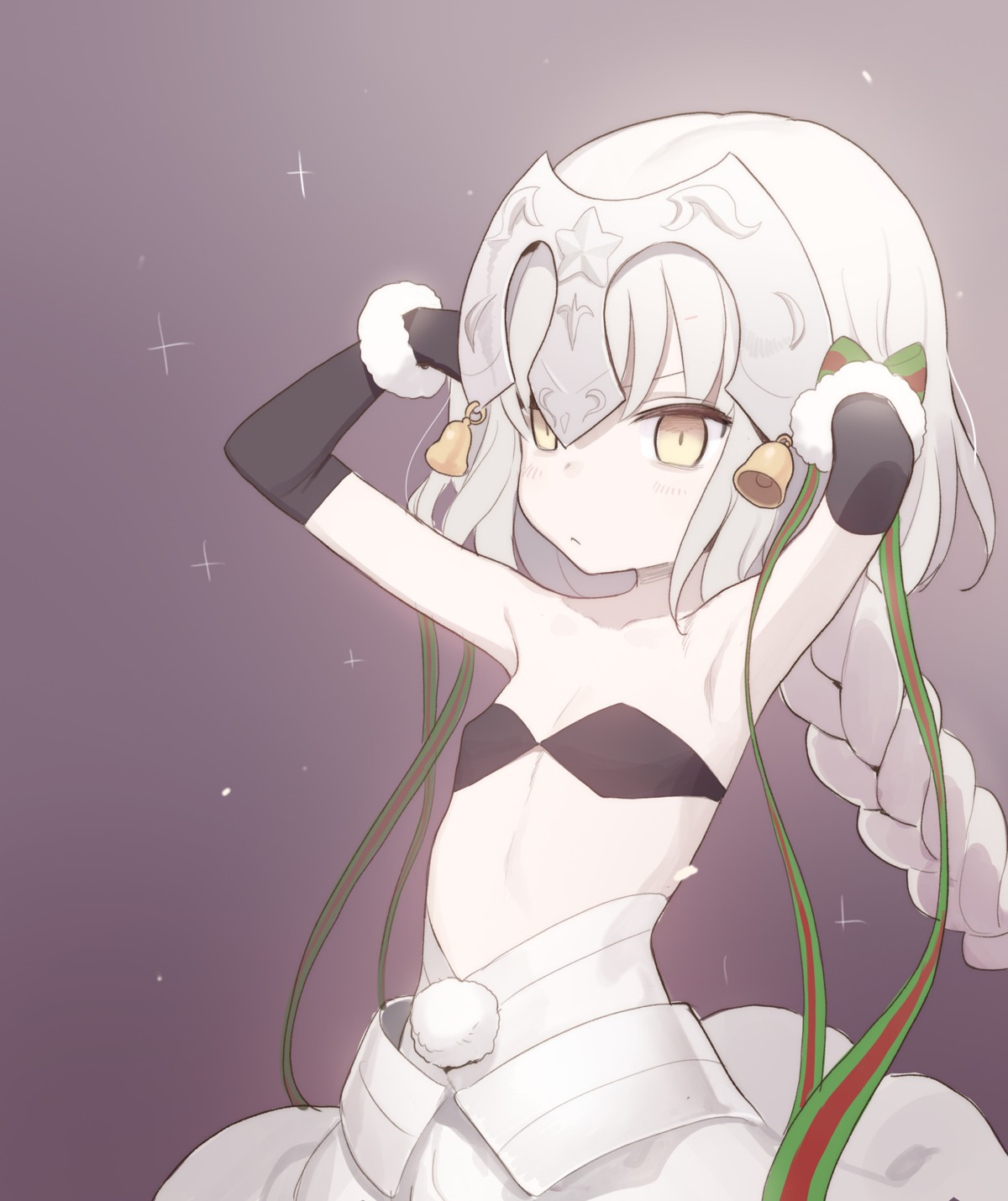 armor, bikini_top, doremi, fate/grand_order, jeanne_d'arc_alter_santa_lily, swimsuits