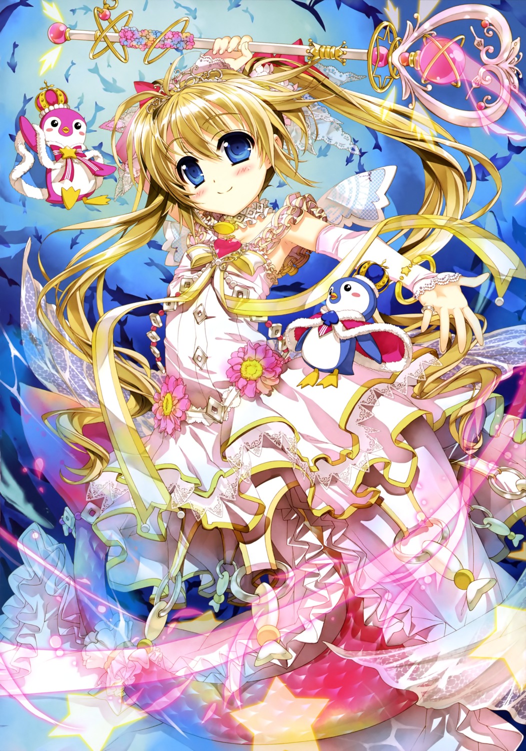 cardfight_vanguard, dress, fujima_takuya, mermaid, monster_girl, tail, weapon