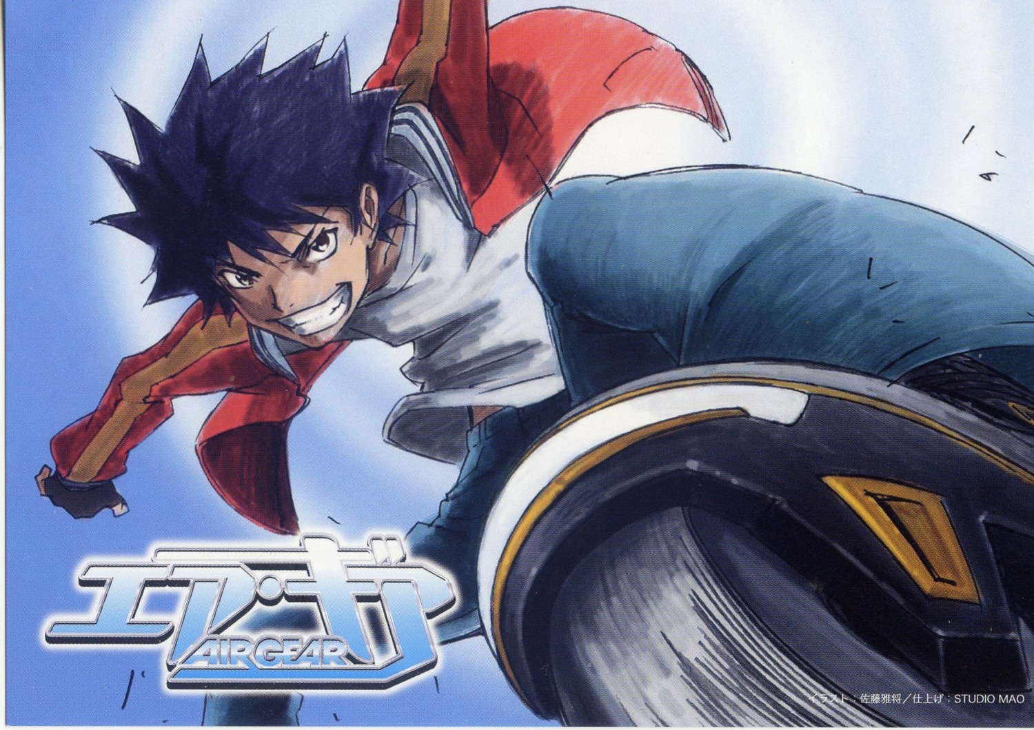 air_gear, male, minami_ikki, oh!_great, screening