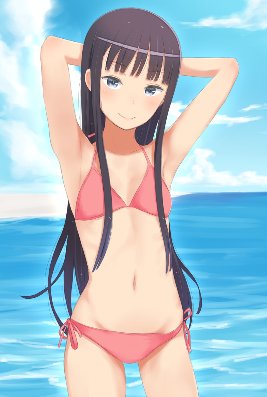 bamboo, bikini, cleavage, swimsuits