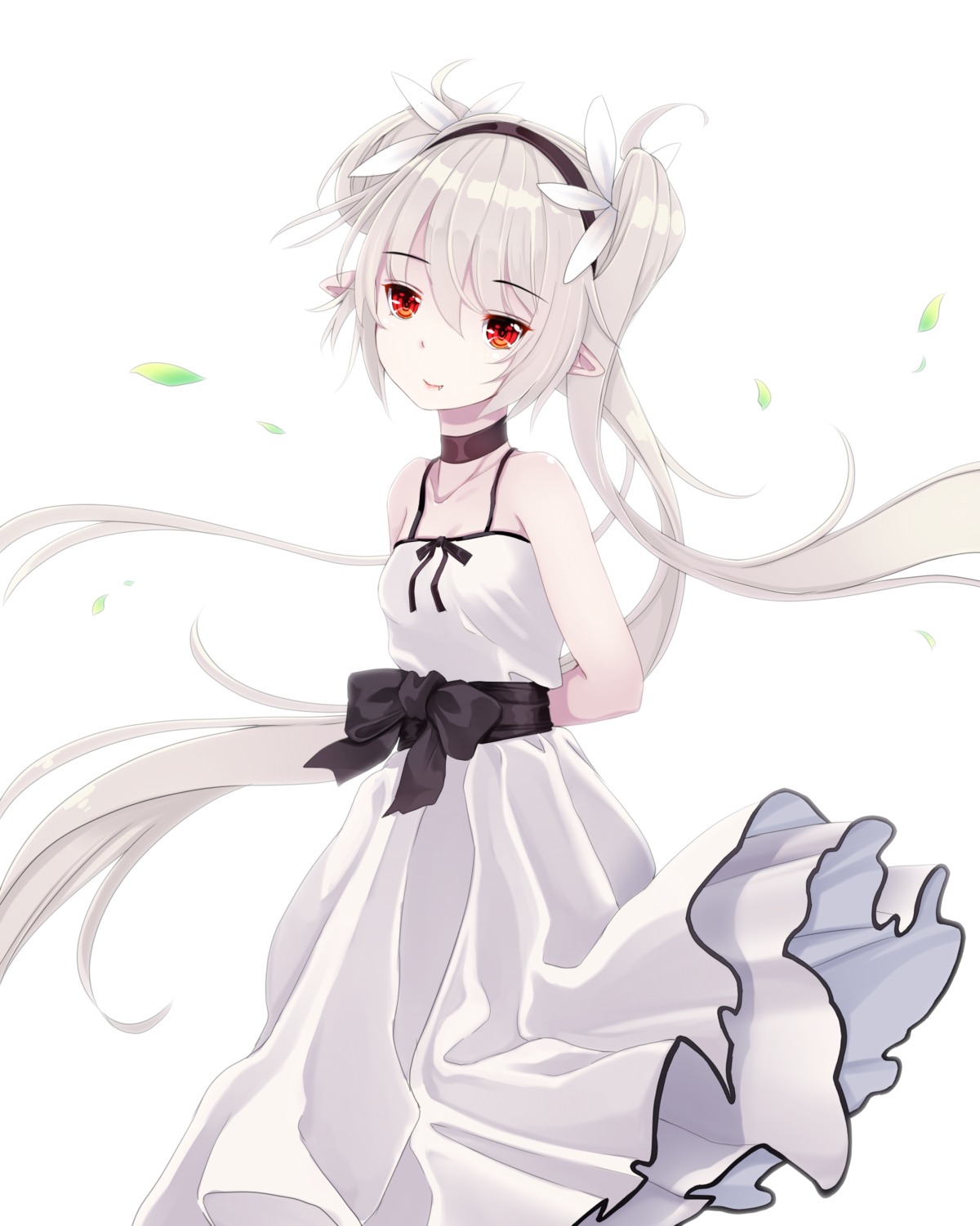 dress, kiyomin, pointy_ears