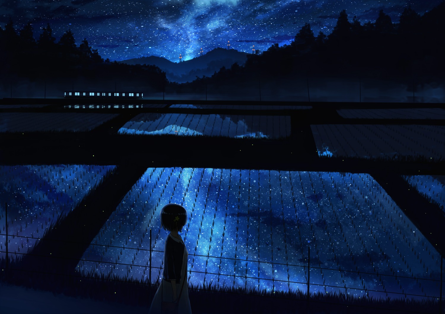 dress, gensuke_(ryun), landscape