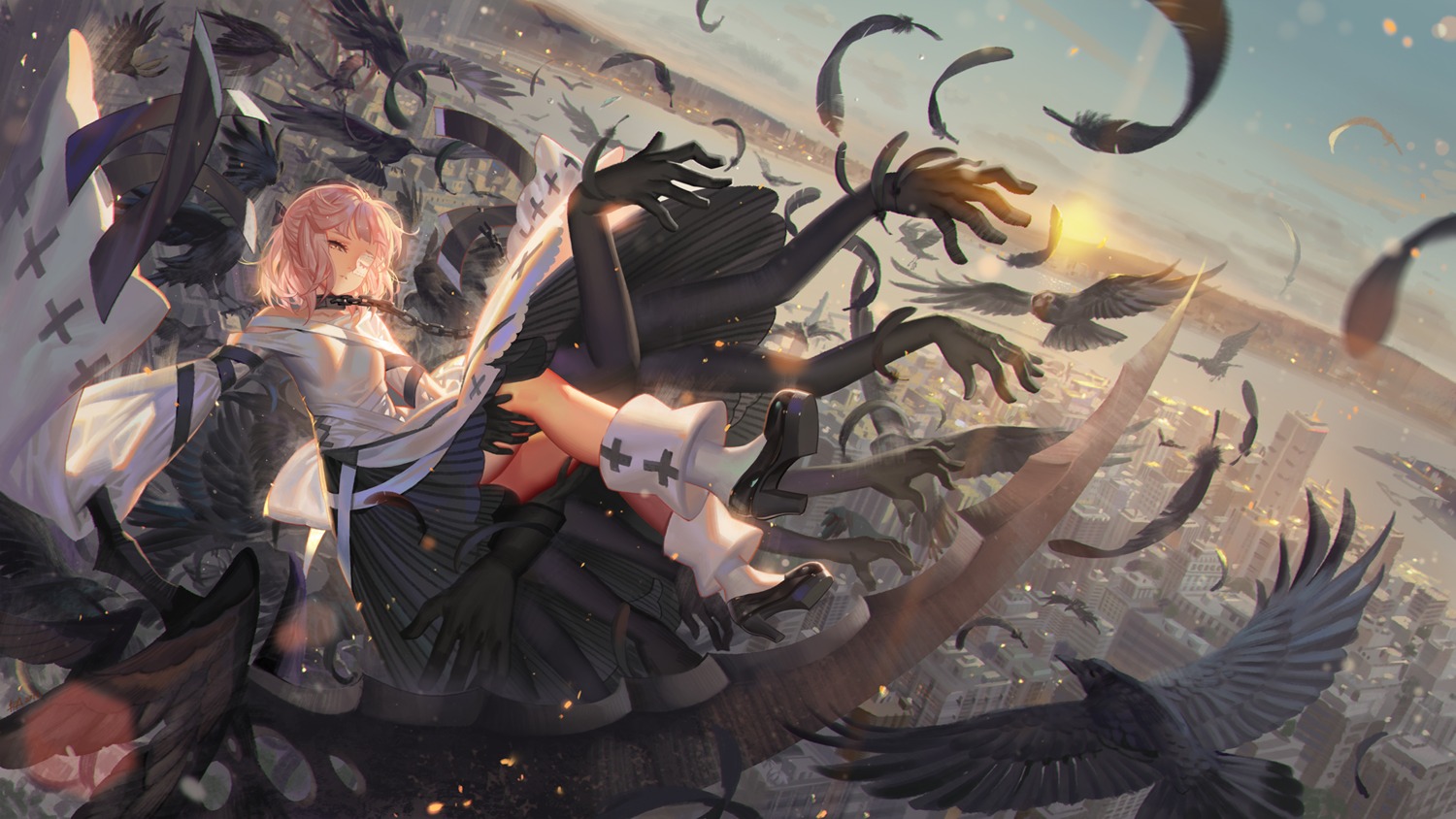 alphonse, dress, forever_7th_capital, heels, watari_(forever_7th_capital)