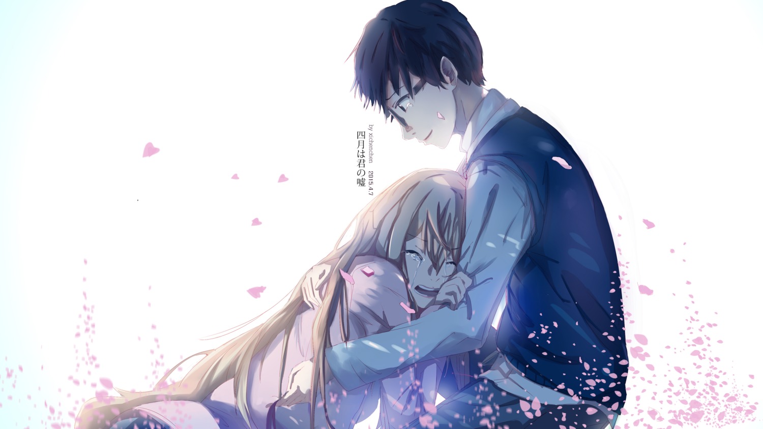 arima_kousei, miyazono_kaori, shigatsu_wa_kimi_no_uso, xi_chen_chen
