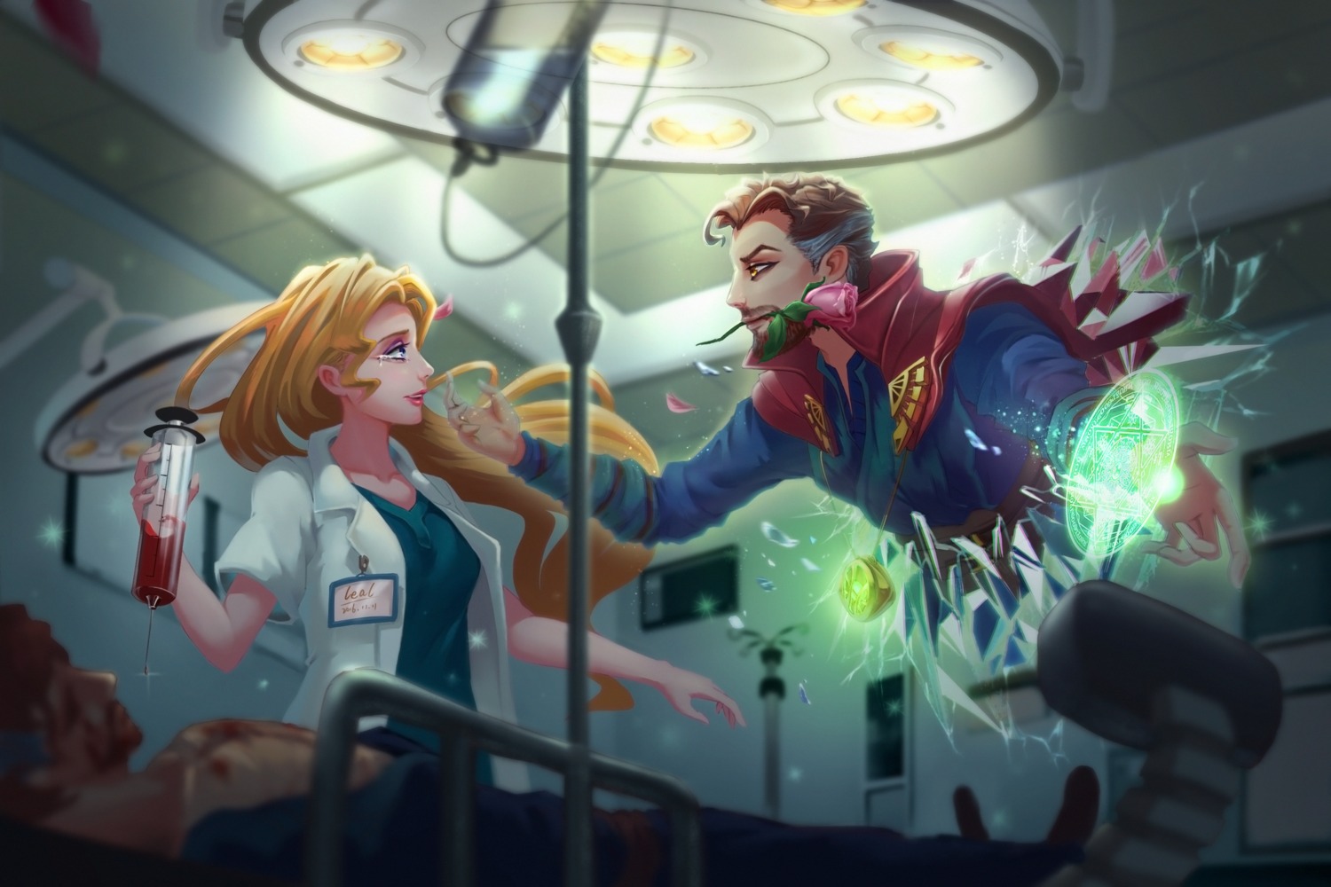blood, dr.strange, leal666