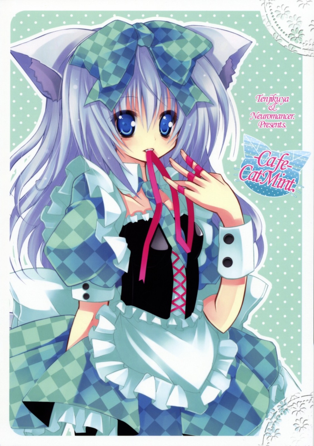 animal_ears, kannon_ouji, lolita_fashion, nekomimi, neuromancer., tenjikuya
