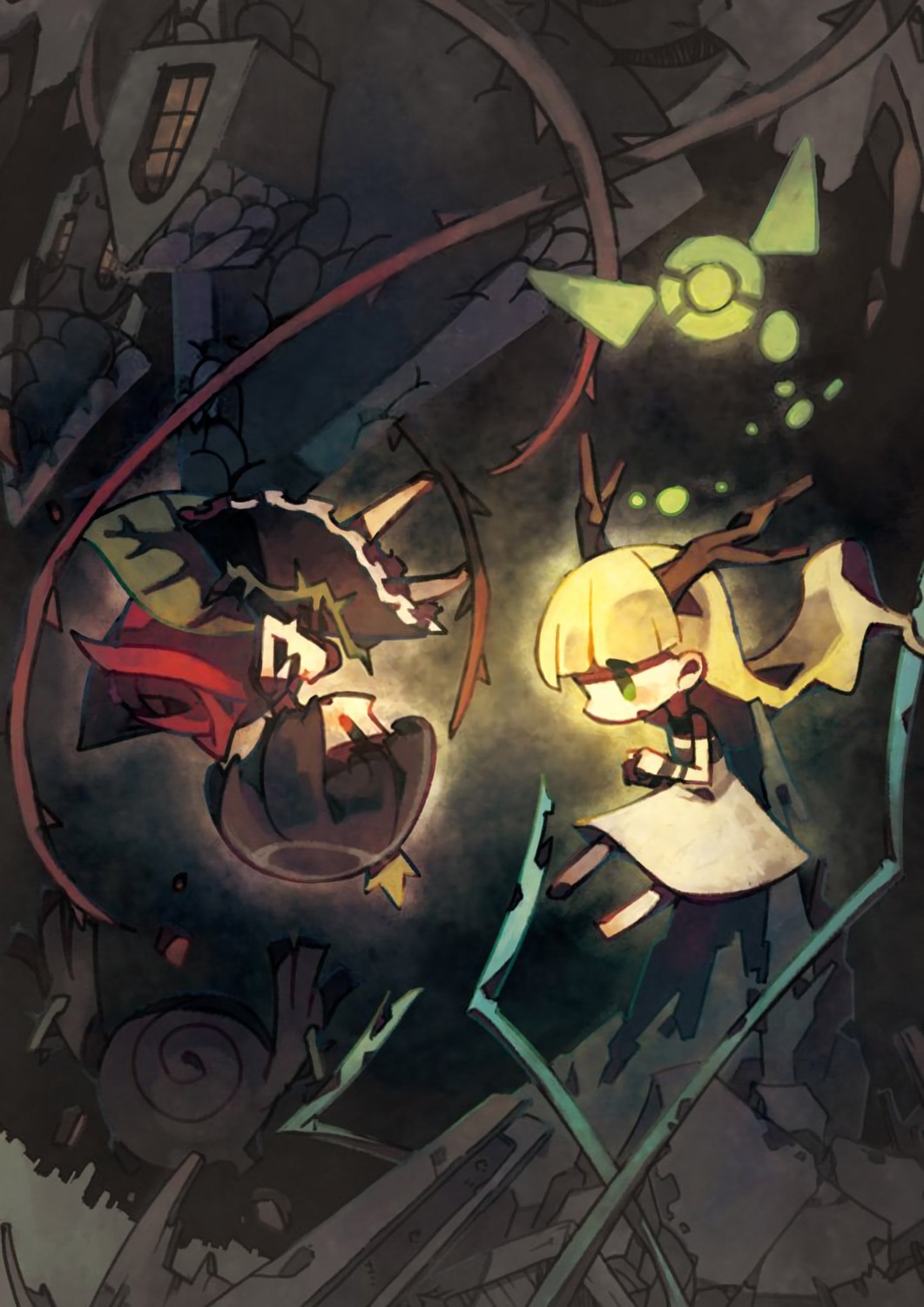 horns, hotaru_no_nikki, htol#niq, mion_(hotaru_no_nikki), nippon_ichi_software, rose_to_tasogare_no_kojou