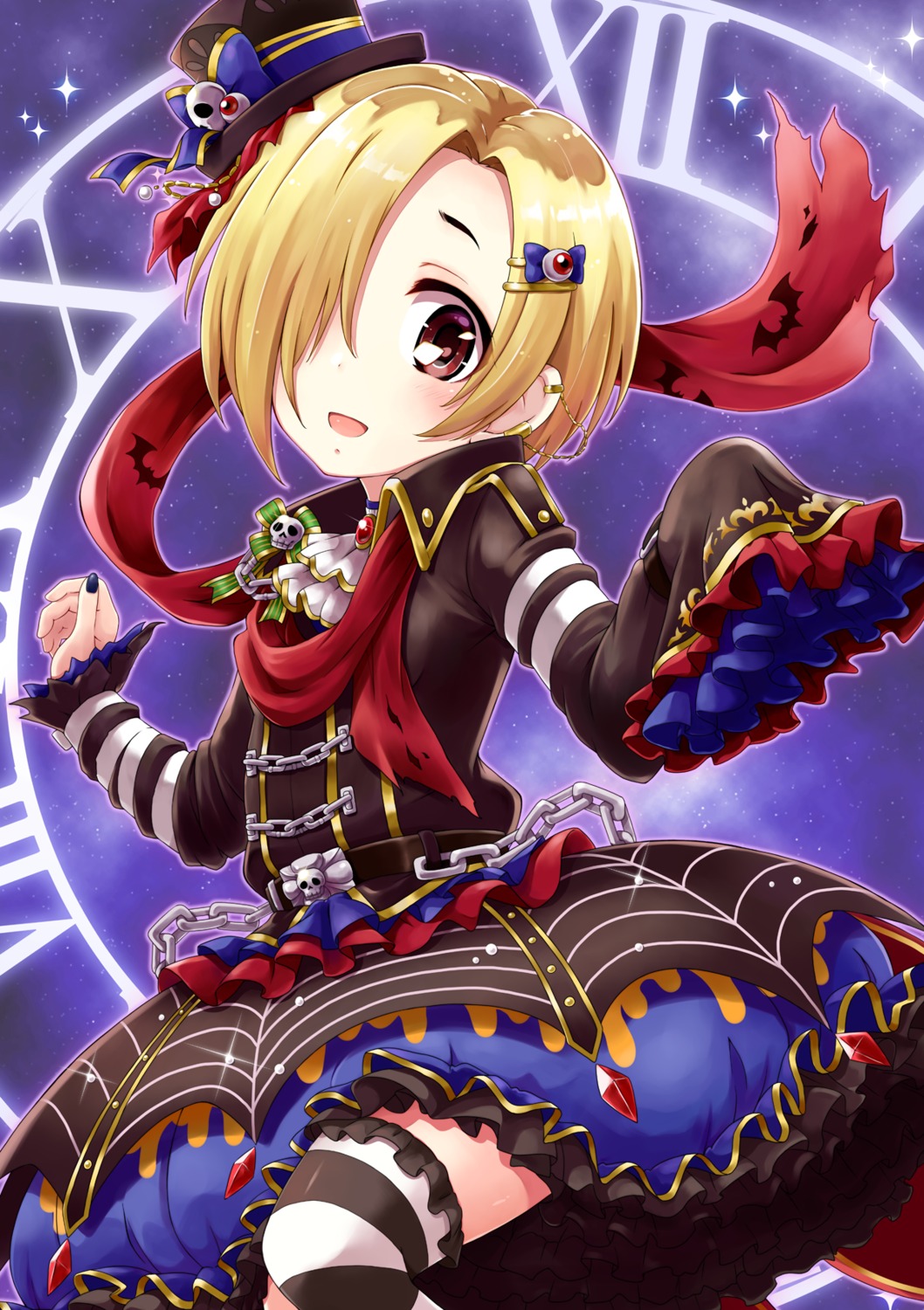dress, satogo, shirasaka_koume, the_idolm@ster, the_idolm@ster_cinderella_girls, thighhighs