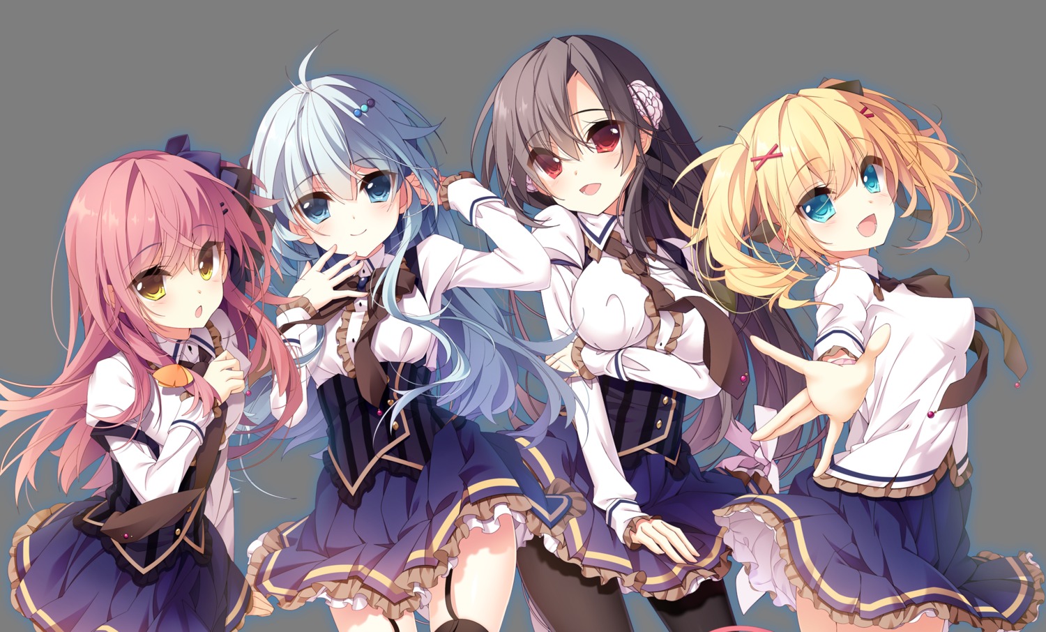 pantyhose, seifuku, stockings, suisou_ginka_no_istoria, sushimekabu, thighhighs, transparent_png, uguisukagura