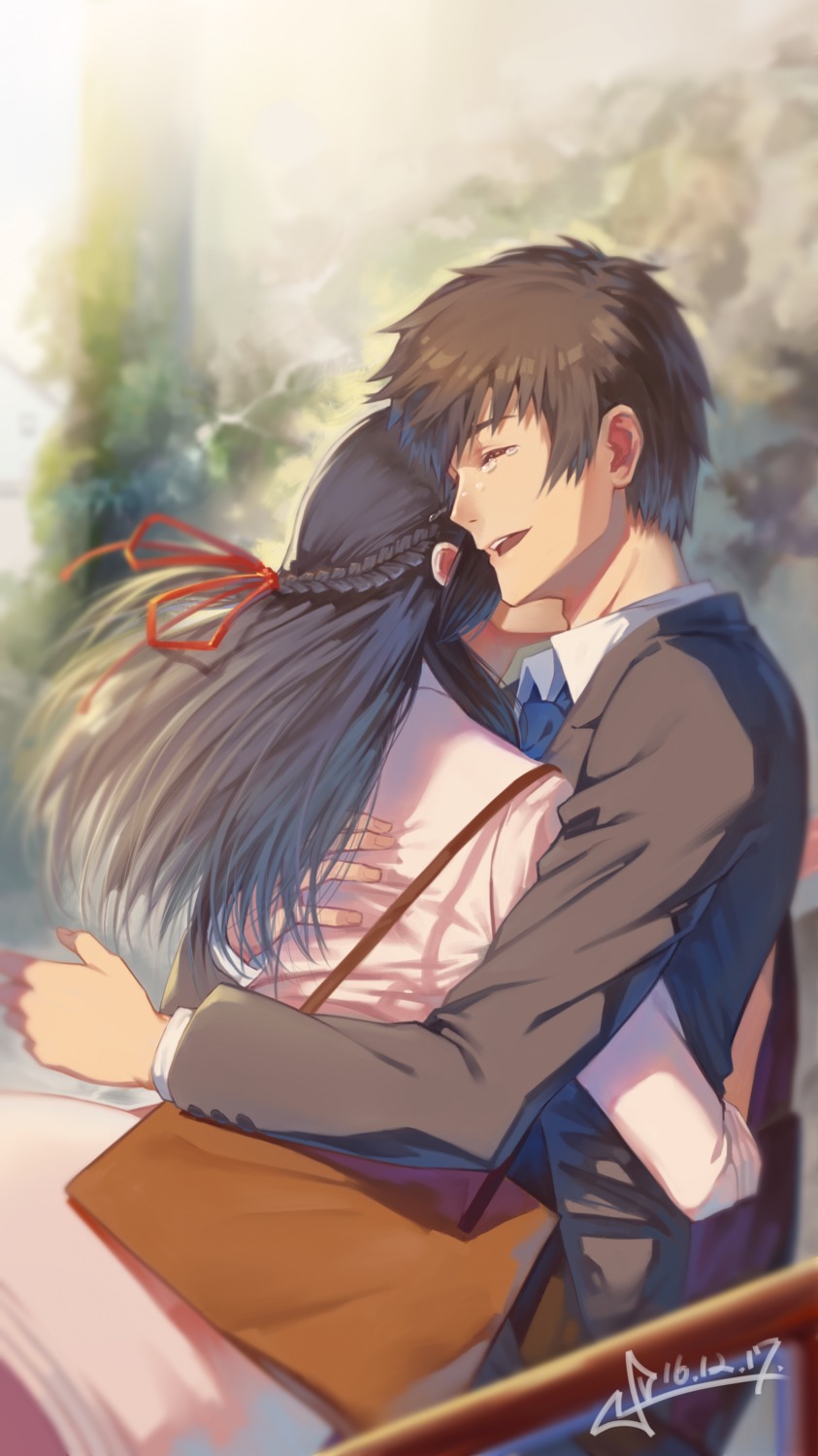 business_suit, kimi_no_na_wa., miyamizu_mitsuha, squidsmith, tachibana_taki