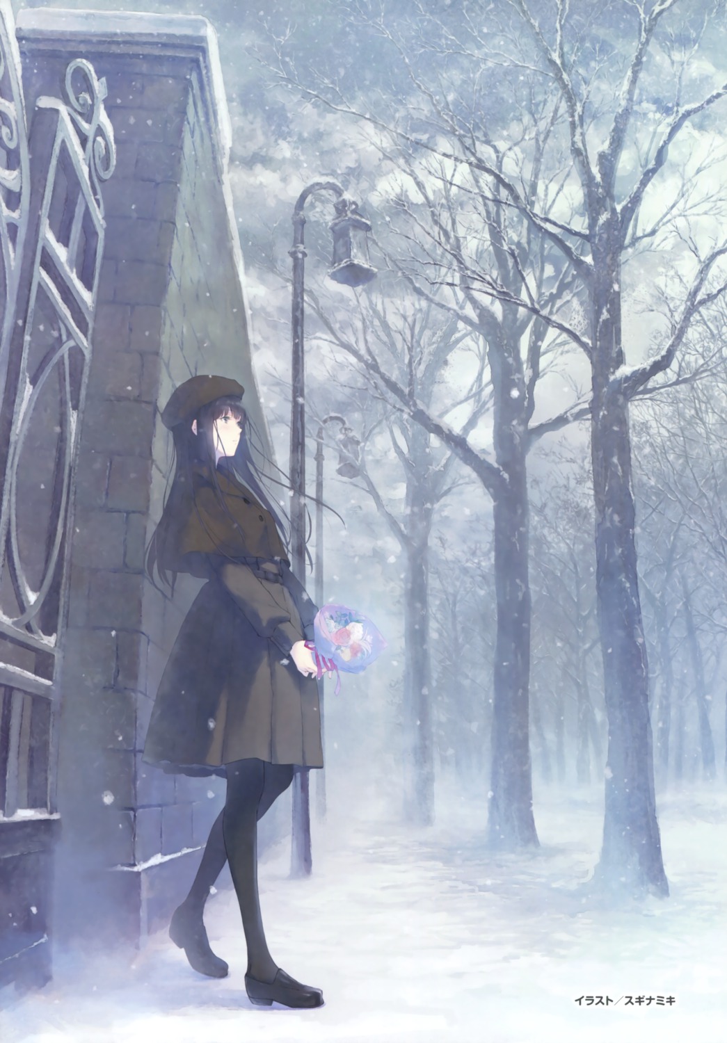 dress, flowers, innocent_grey, sugina_miki