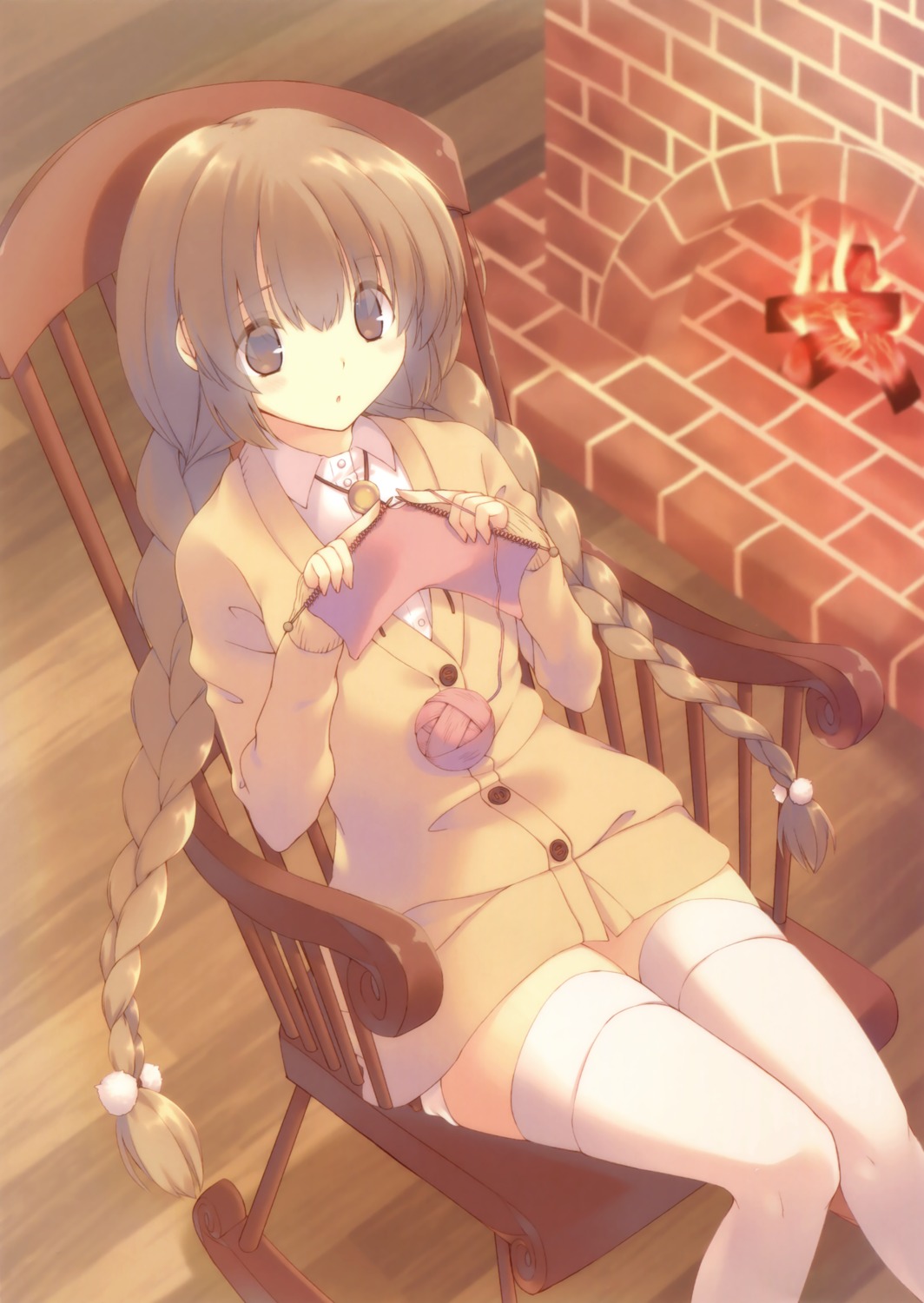 mutsuno_hekisa, thighhighs