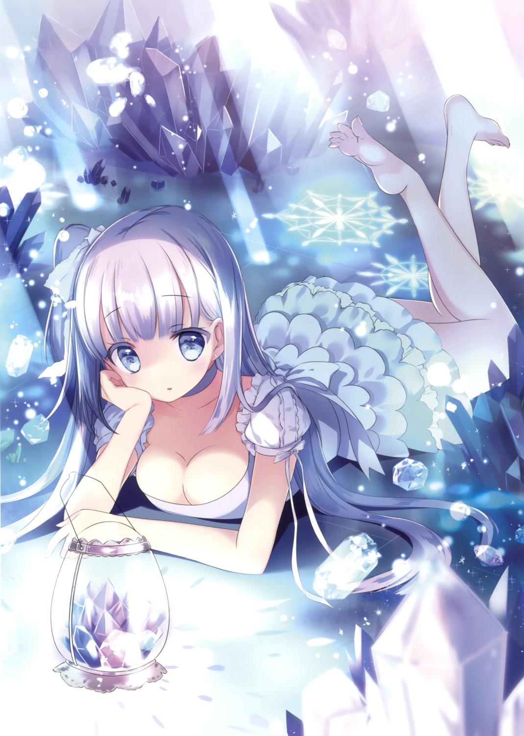 cleavage, dress, hinayuki_usa