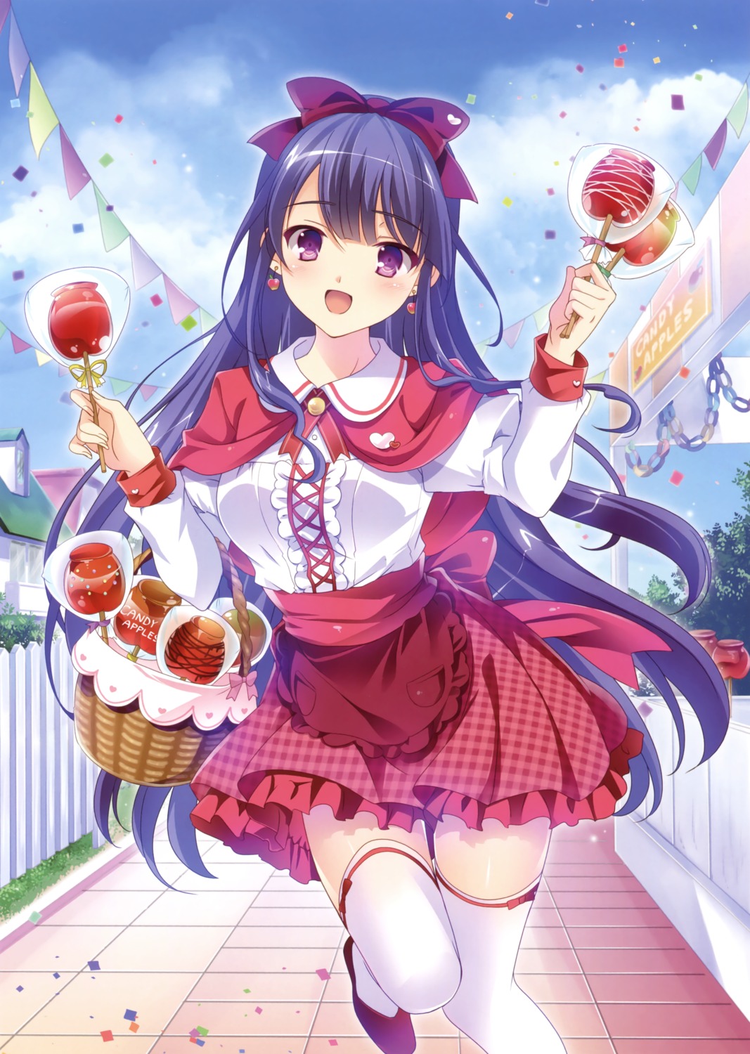 satou_satoru, thighhighs