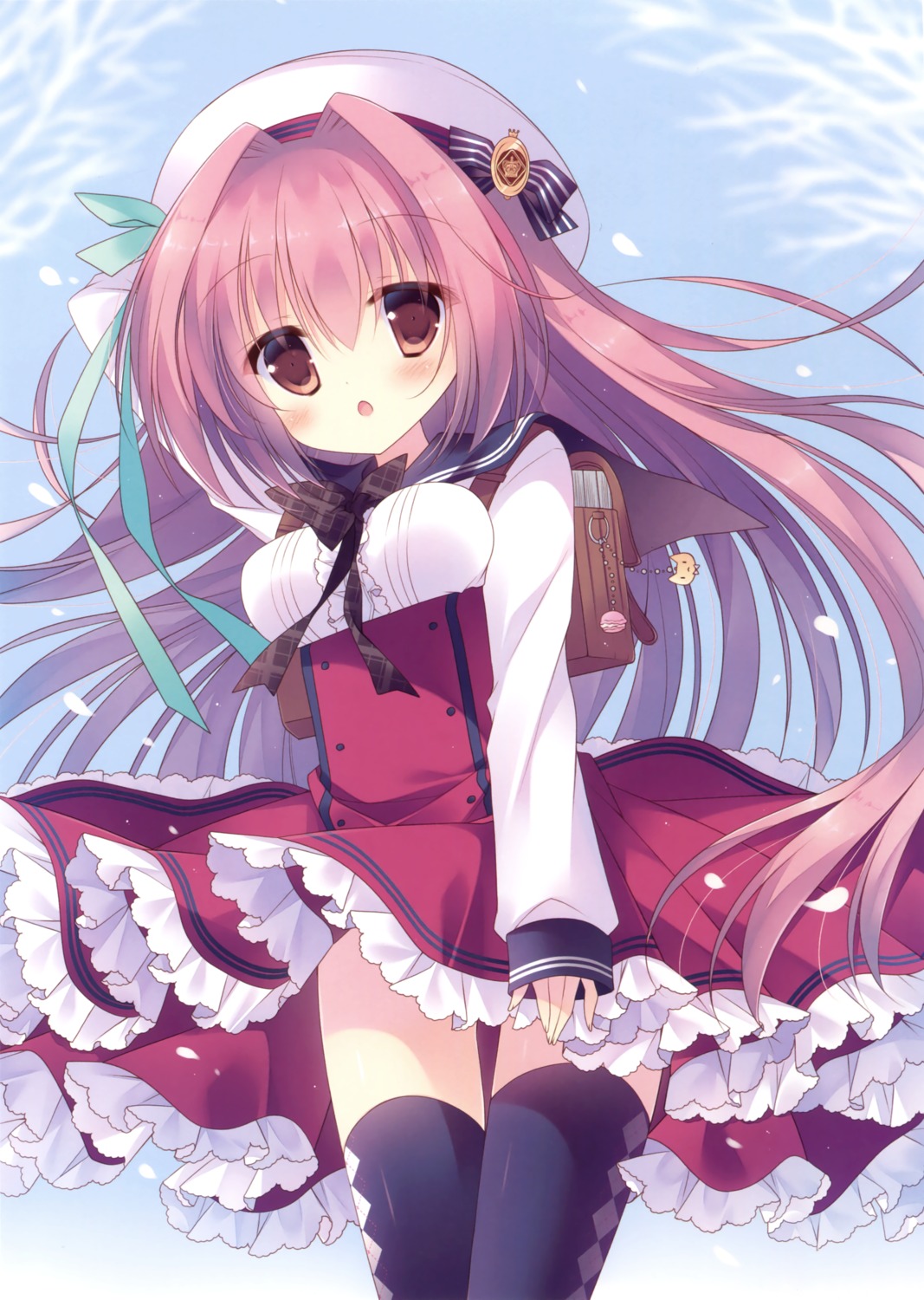 seifuku, sumii, thighhighs