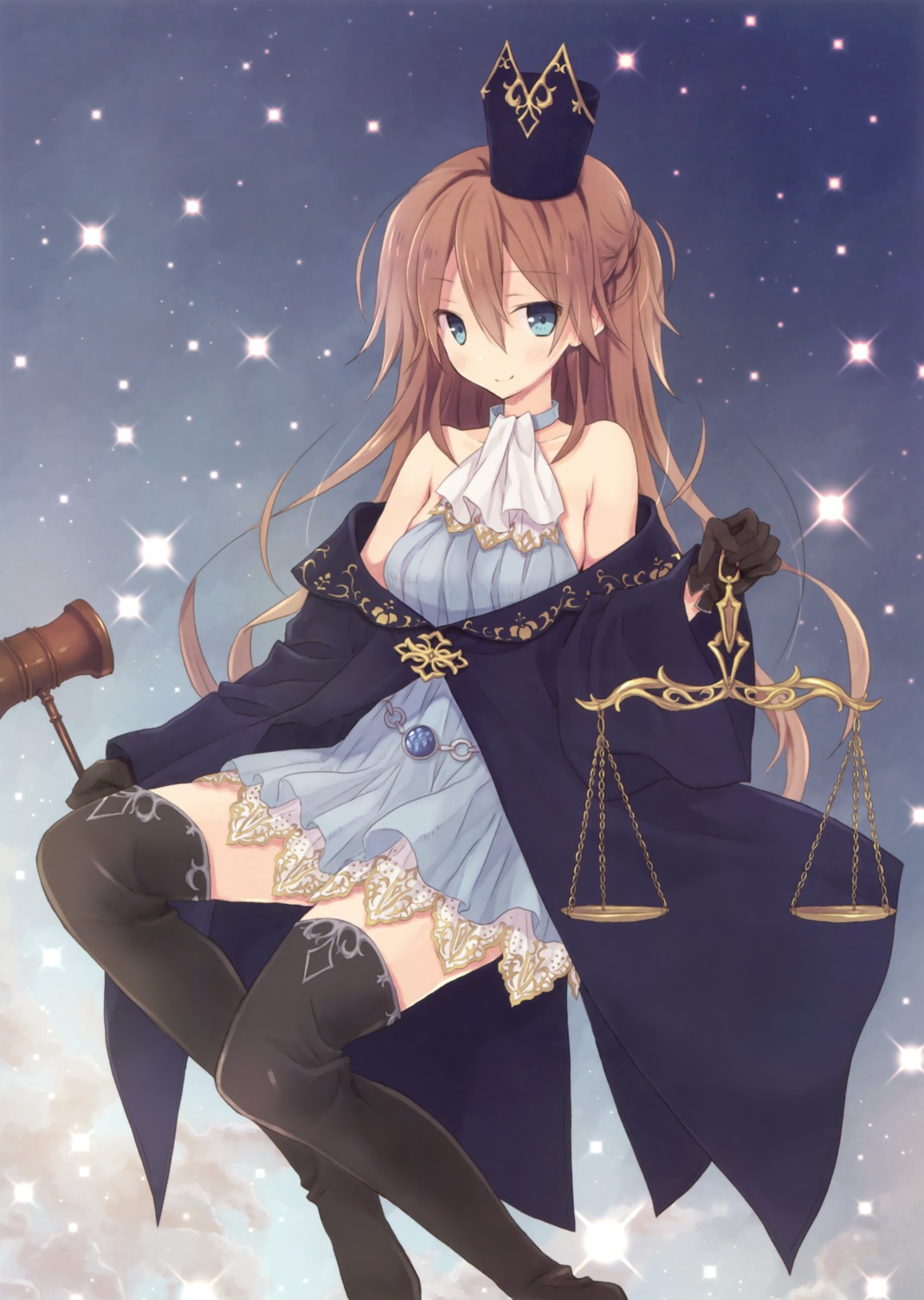 dress, komiya_yuuta, thighhighs
