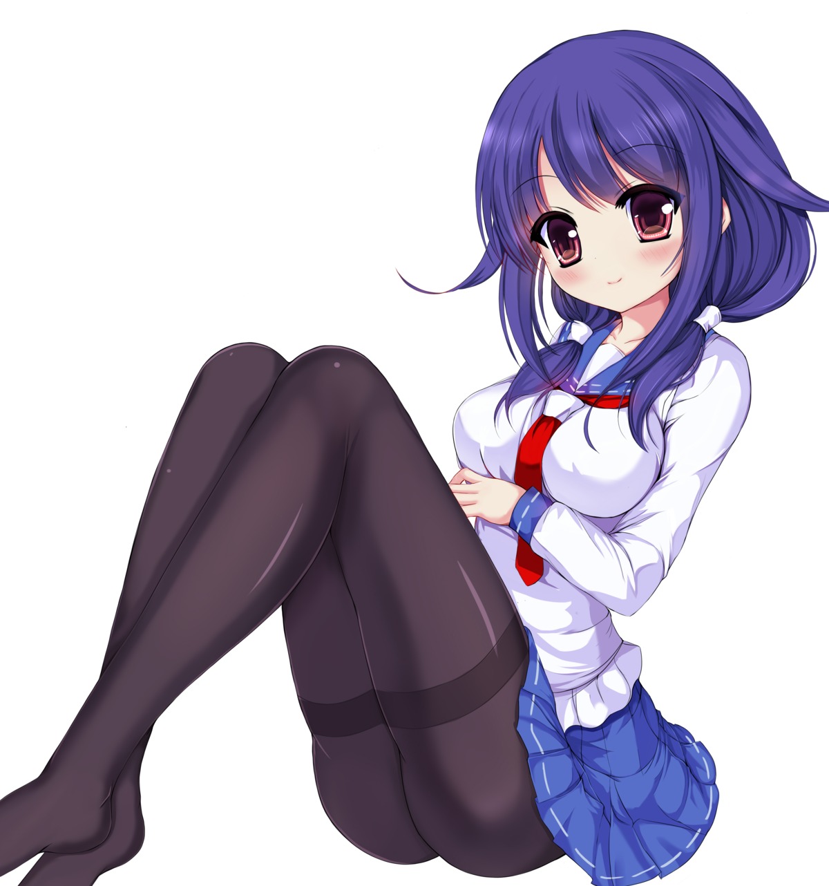 kantai_collection, pantyhose, seifuku, taigei_(kancolle), urara_(artist)