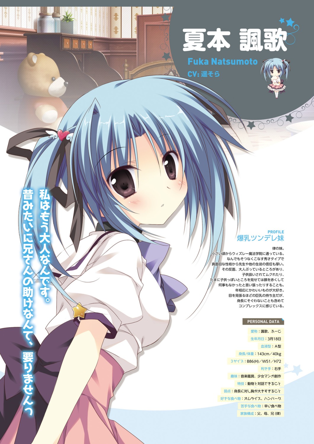 chibi, digital_version, korie_riko, lump_of_sugar, magical_charming!, seifuku