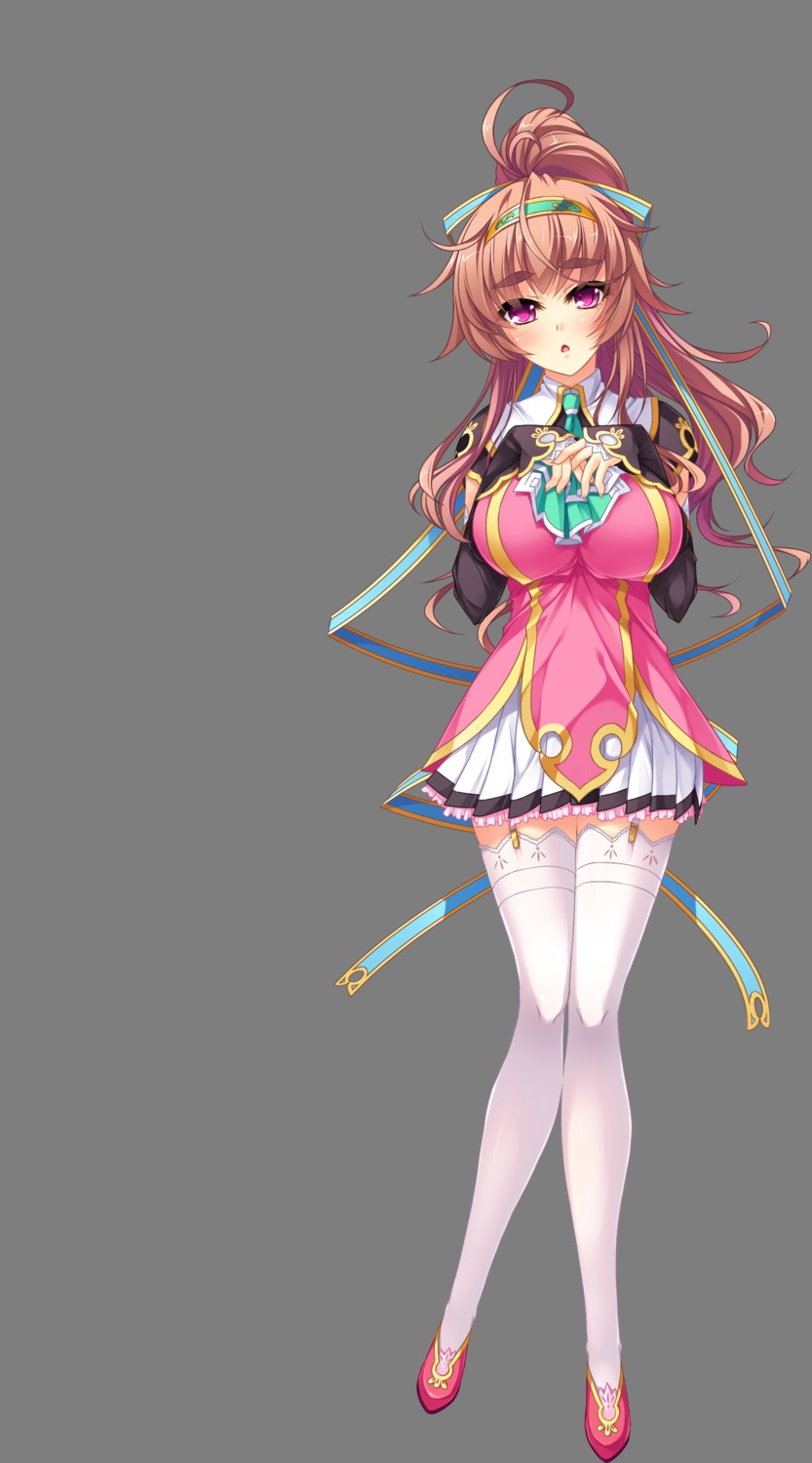 batetsu, breast_hold, koihime_musou, stockings, tagme, thighhighs, transparent_png