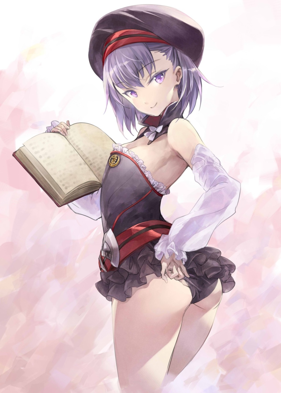 ass, cleavage, dress, fate/grand_order, helena_blavatsky_(fate), jas_(annkoromochi), pantsu