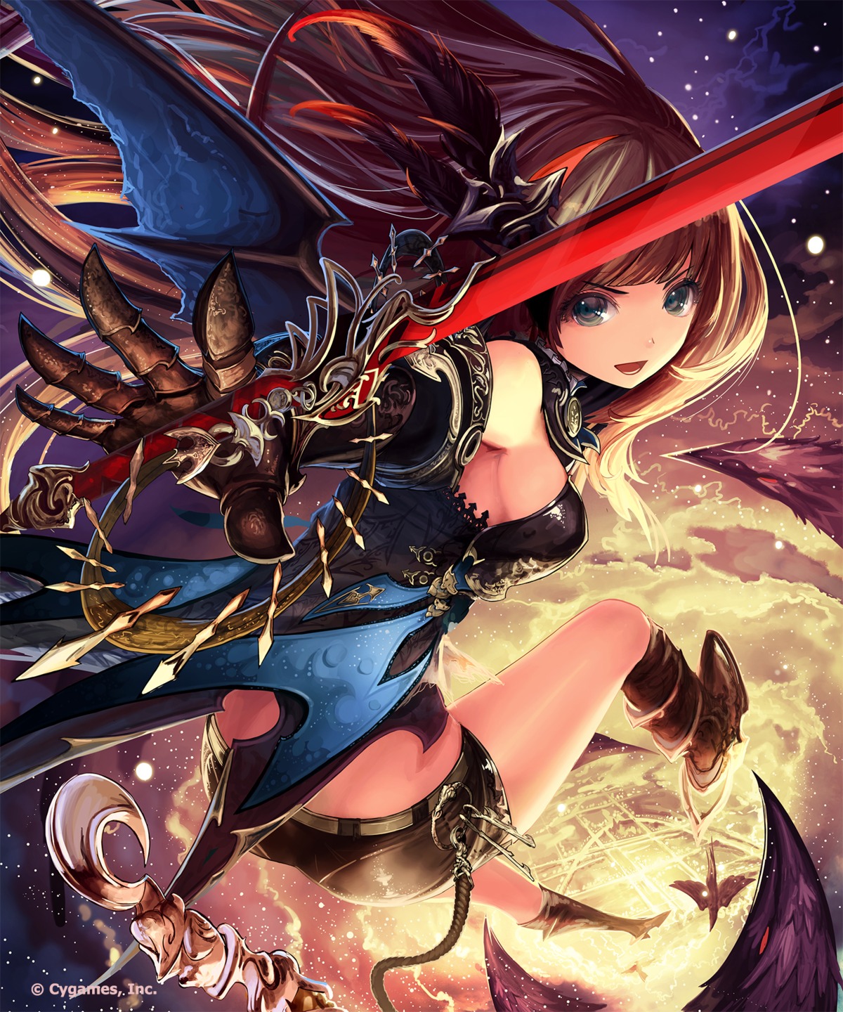 armor, shingeki_no_bahamut, sword, tachikawa_mushimaro