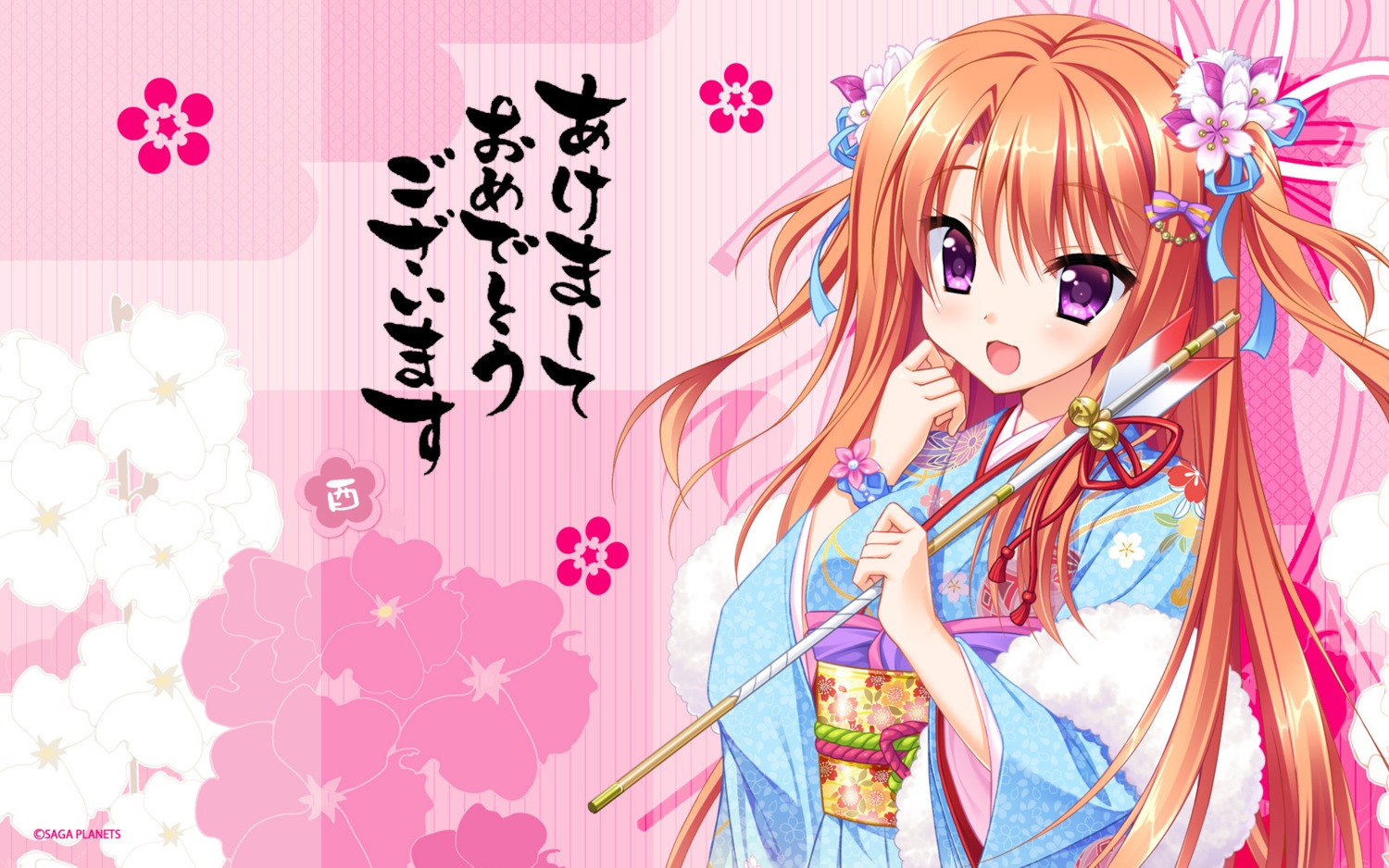 floral_flowlove, hontani_kanae, kimono, mihato_kano, saga_planets, wallpaper
