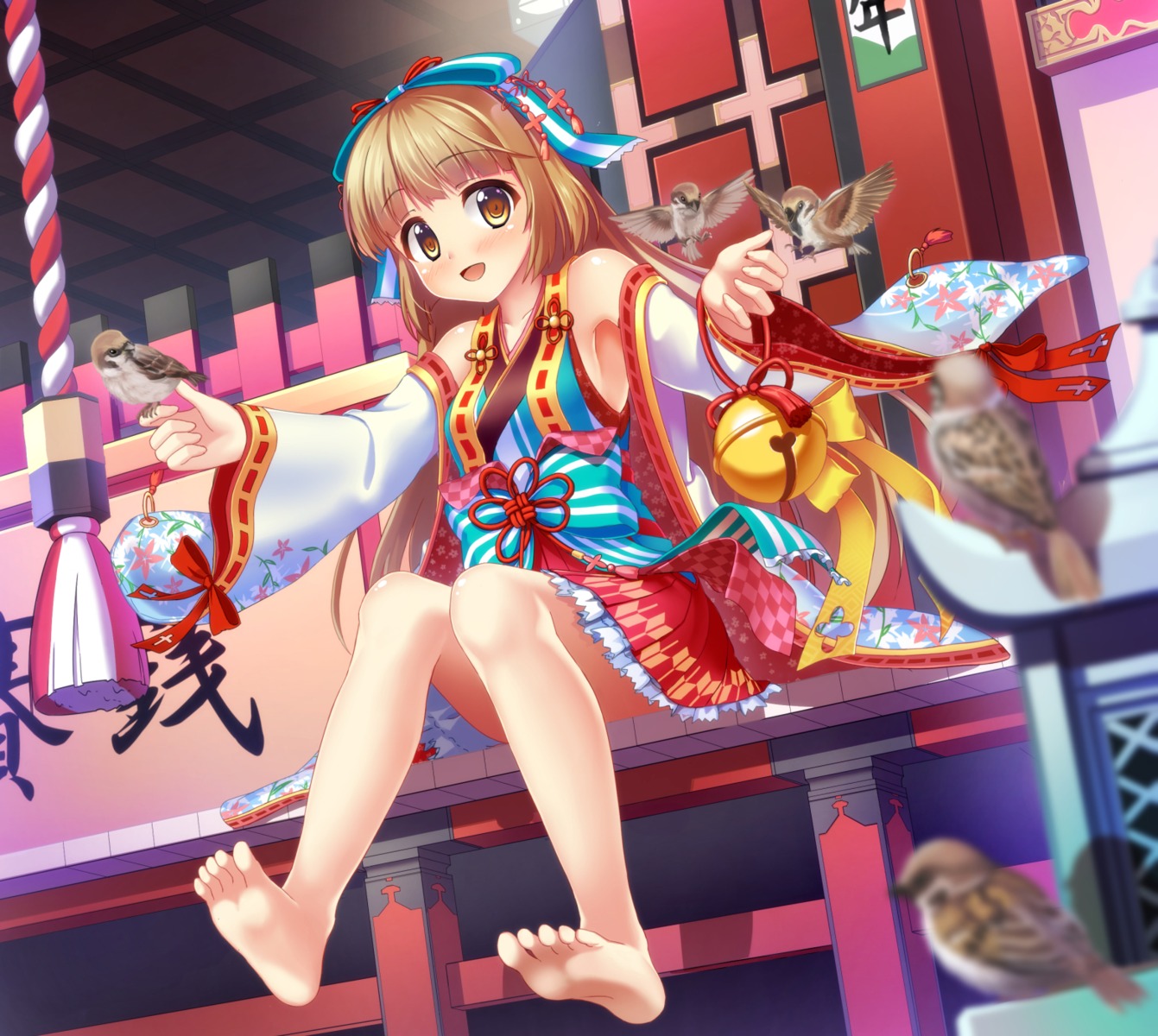 feet, japanese_clothes, sakuranoyukke, the_idolm@ster, the_idolm@ster_cinderella_girls, the_idolm@ster_cinderella_girls_starlight_stage, yorita_yoshino