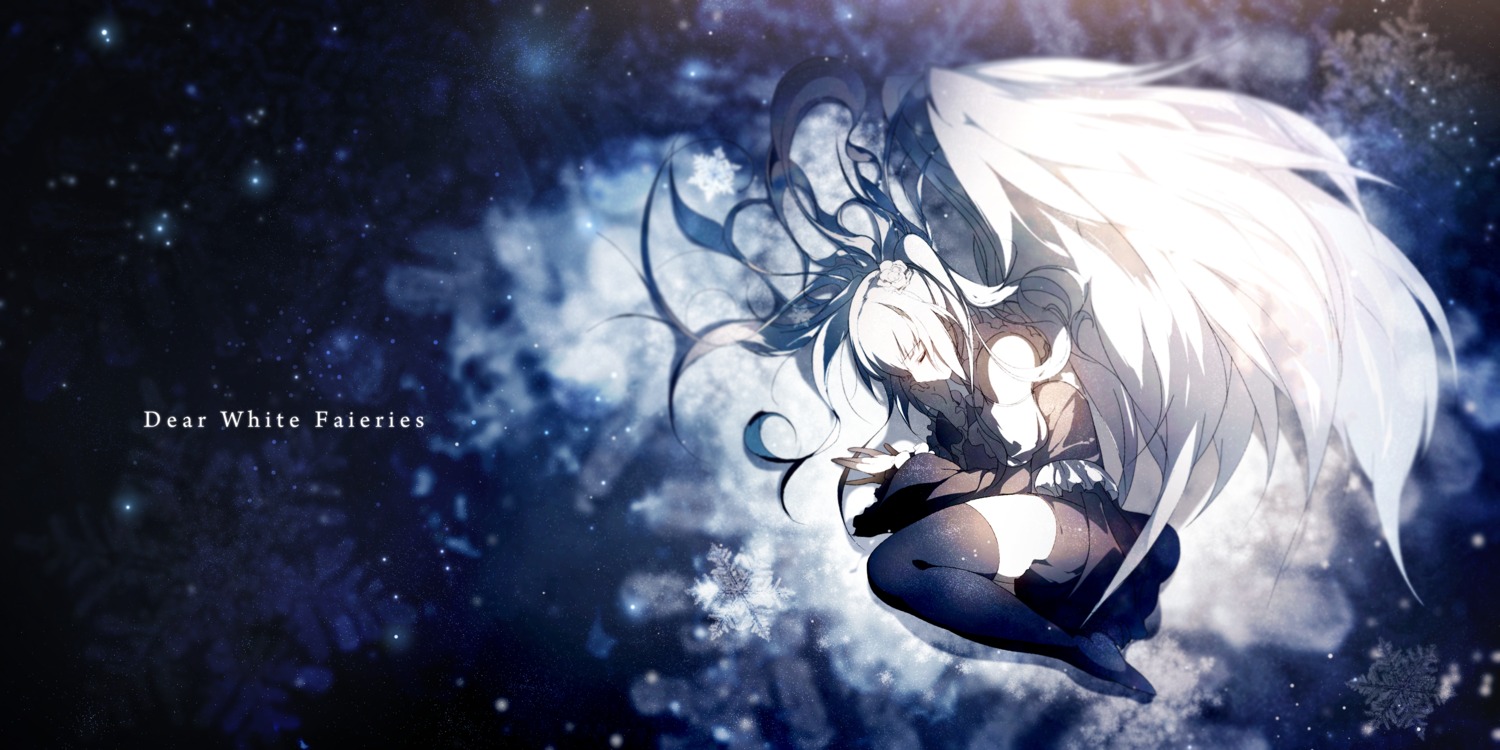 c.c.r_(ccrgaoooo), dress, hatsune_miku, thighhighs, vocaloid, wings