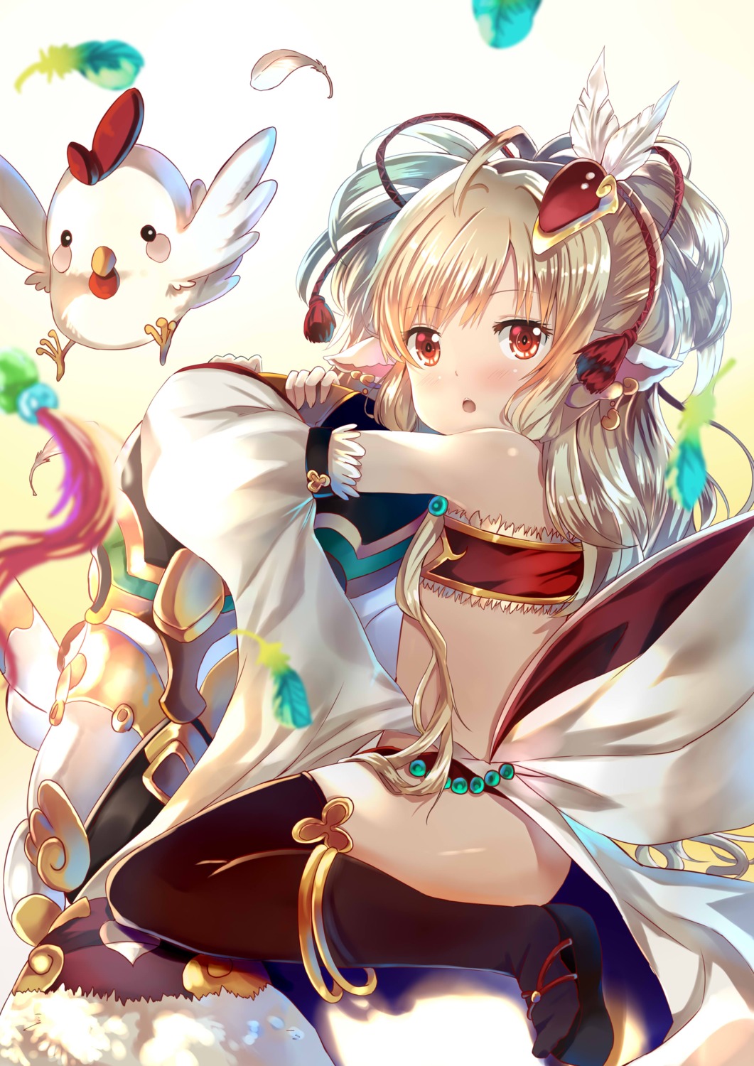 animal_ears, granblue_fantasy, makira_(granblue_fantasy), thighhighs, xephonia